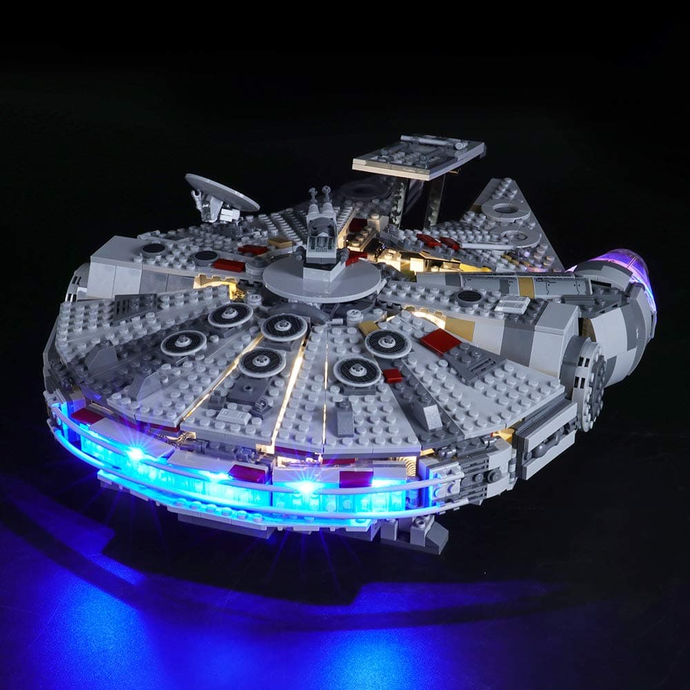 Light Kit for Lego-75257 Millennium Falcon - Led Lighting Compatible with Lego Star Wars Set - Not Include Lego Building Blocks
