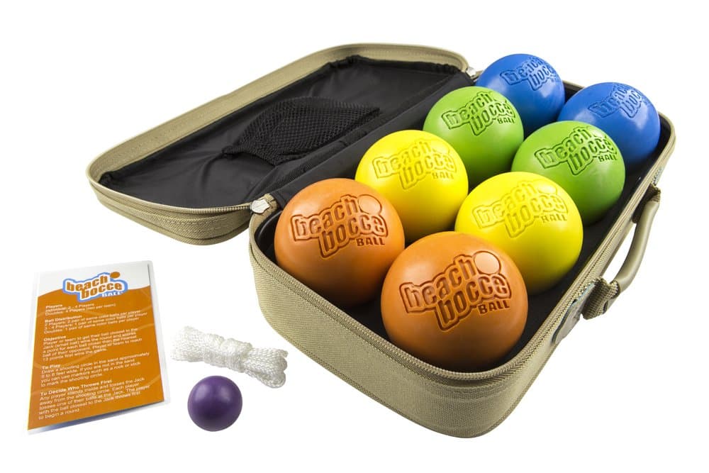 Sea Turtle Sports Luxury Beach Bocce Ball Injection Molded Crack and Rust Proof Set