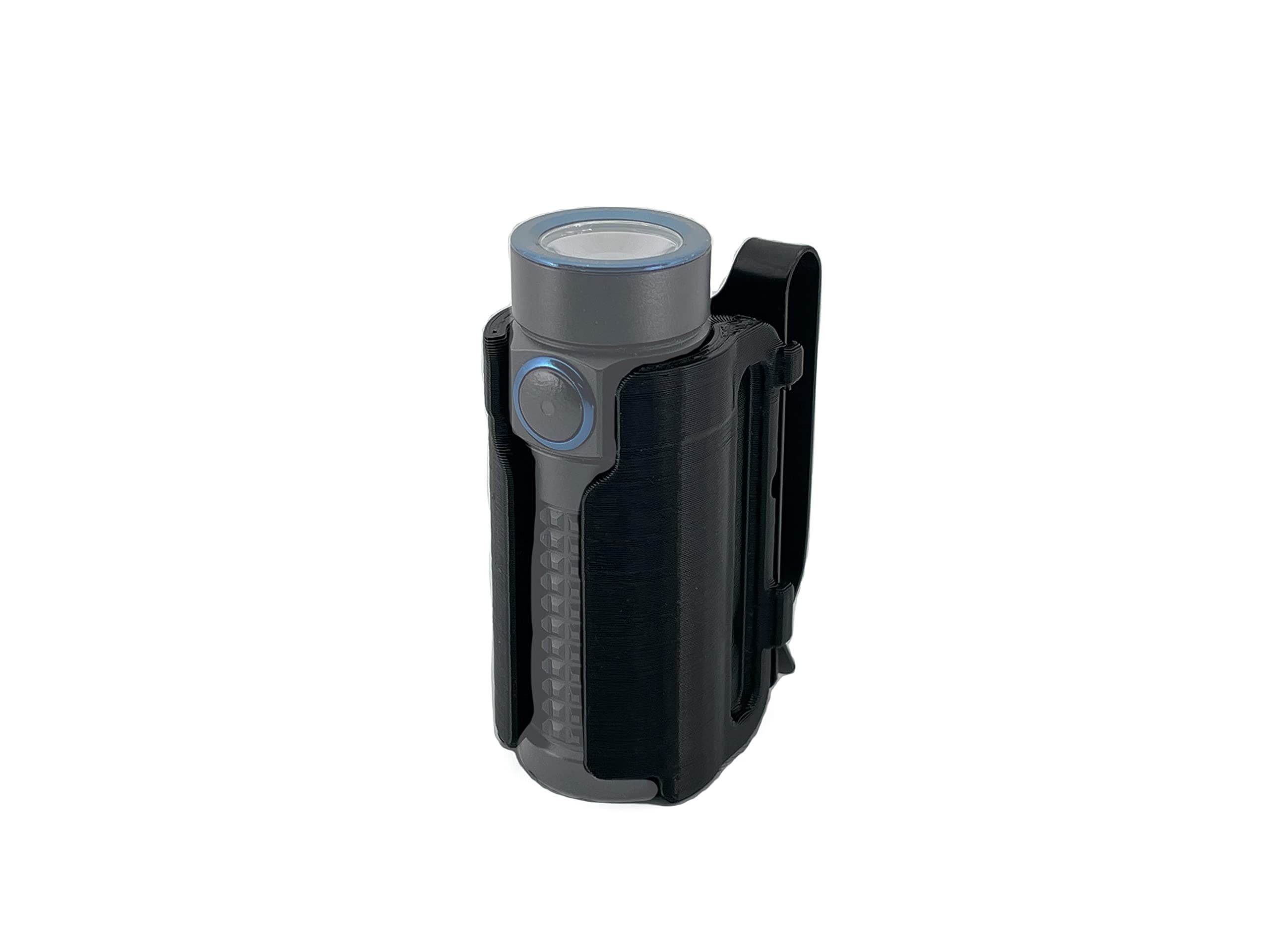 REMOVED HoldMyGear Holster for Olight Olight Baton 4 Baton 3 S1R Baton II (flashlight not included) (Black, S1RII / Baton 3)