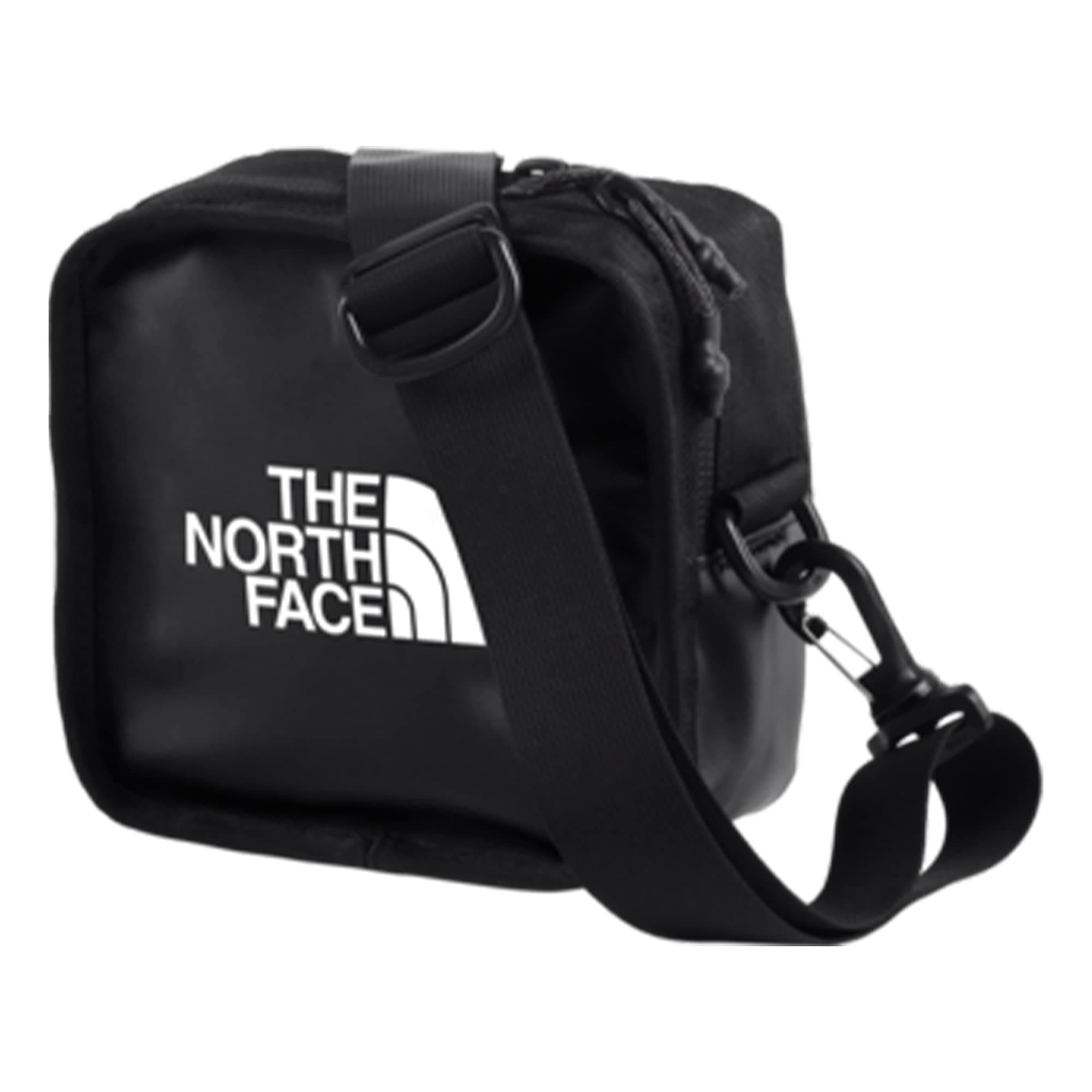 THE NORTH FACE Explore Bardu II Crossbody Tote Bag, TNF Black/TNF White, One Size