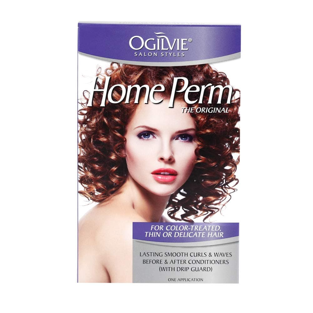 Ogilvie Salon Styles Home Perm The Original - For Color Treated, Thin, or Delicate Hair - 1 Application