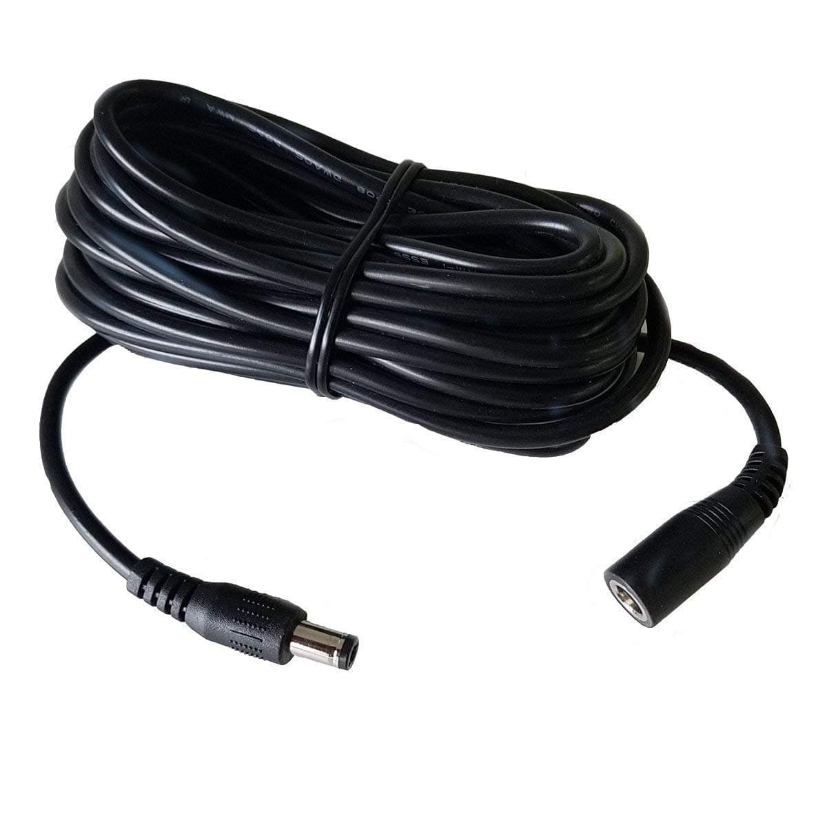 TontonDC Power Extension Cable 1M 3.3FT 5.5mm x 2.1mm 5521 90 Degree Right Angle Female to DC Male Power Adapter Cord for IP Camera CCTV Security Camera Surveillance LED Strip DVR NVR Router(Black)