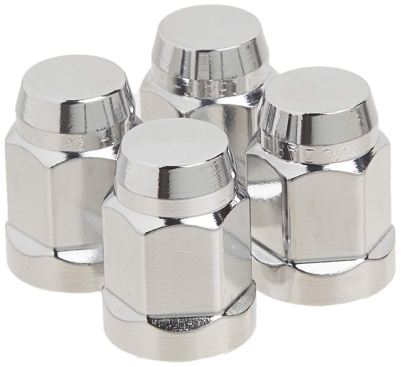 McGard 64012 Chrome Bulge Cone Seat Style Lug Nuts (M12 x 1.5 Thread Size) - Set of 4