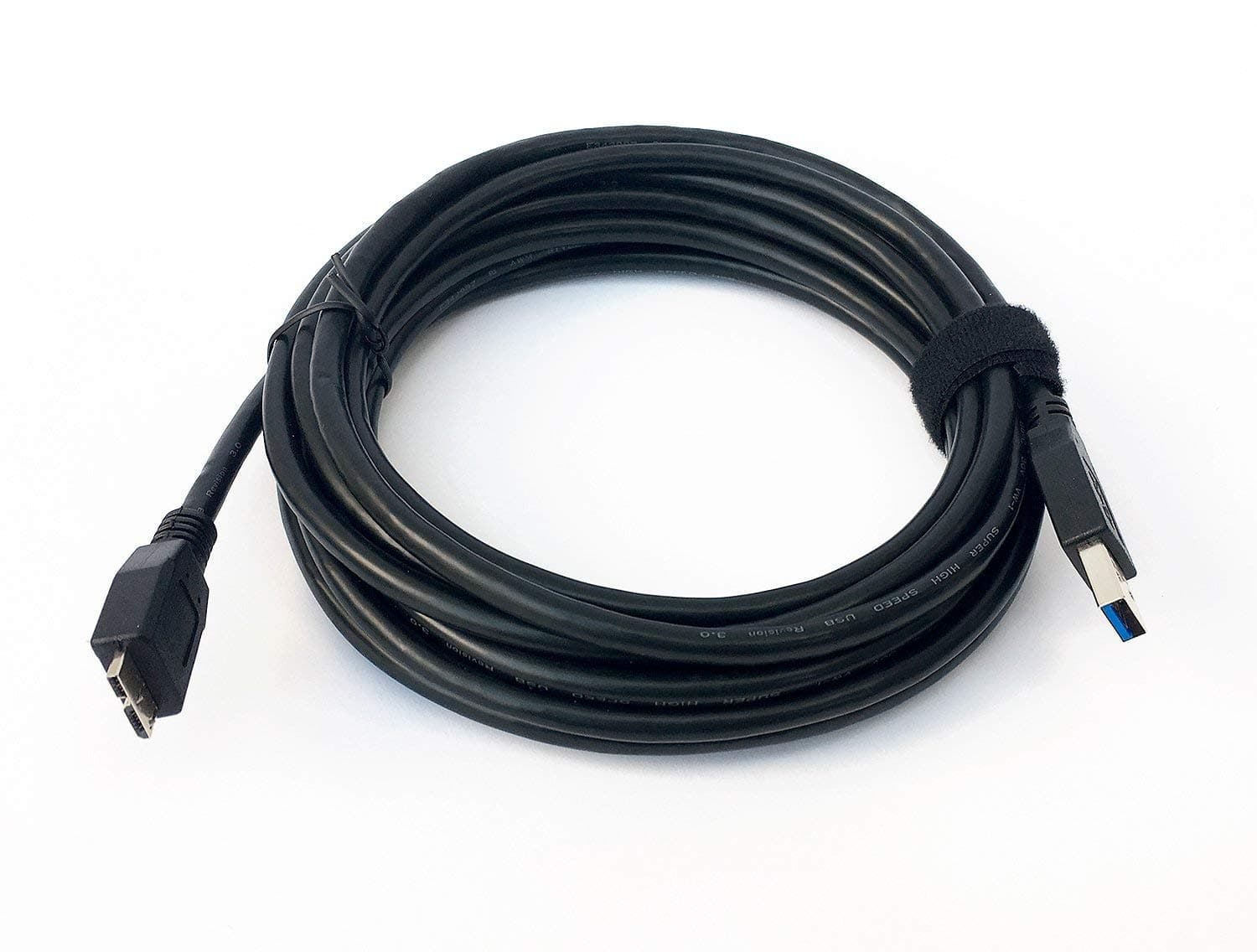 USB 3.0 Tether Cable 15ft 15' Tether Tethered Photography Tools Cable for Nikon D850 D800 D800E D810 D500 D5 & Canon 5Ds 5Ds R 1Dx MK II 7D Mark II 5D Mark IV Black