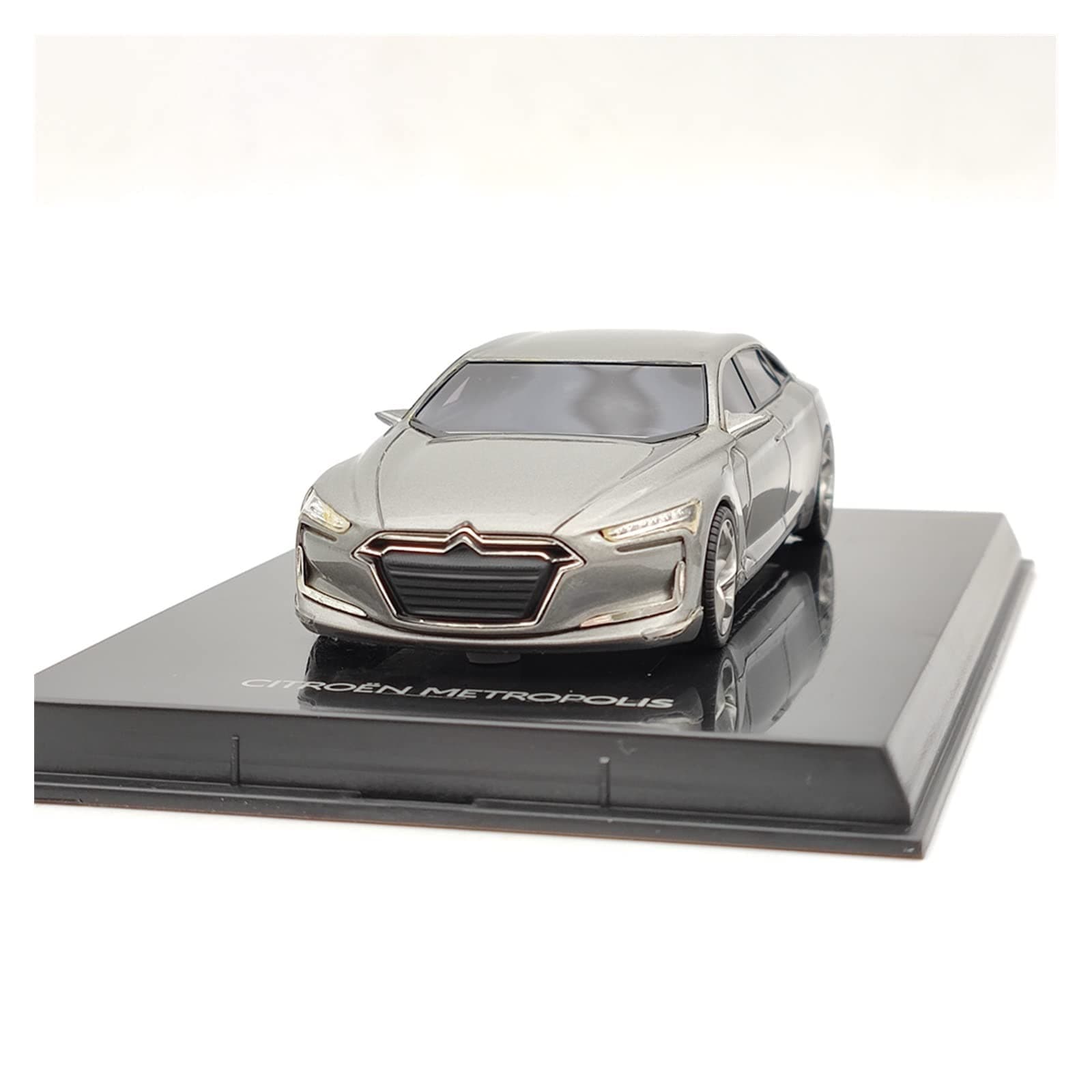 APLIQE Scale Model Vehicles for Citroen Metropolis Provence Moulage Silver Diecast Model Cars Limited Collection Auto Gift 1/43 Sophisticated Gift Choice