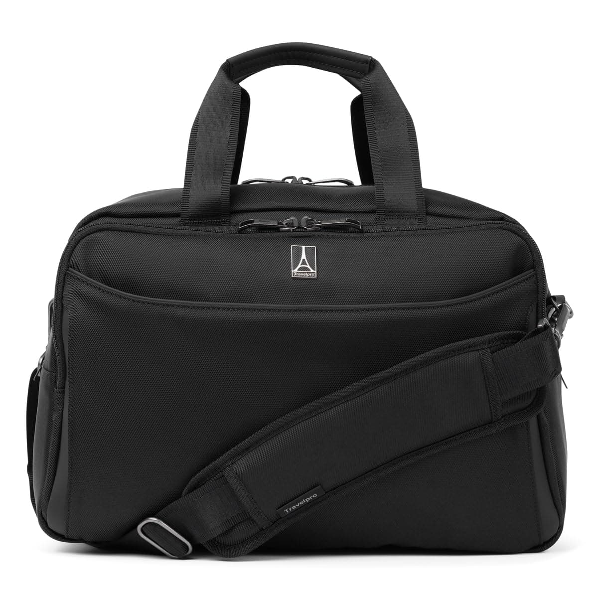 Crew Classic Lightweight Softside Luggage, Underseat Travel Tote Bag, Men and Women, Black