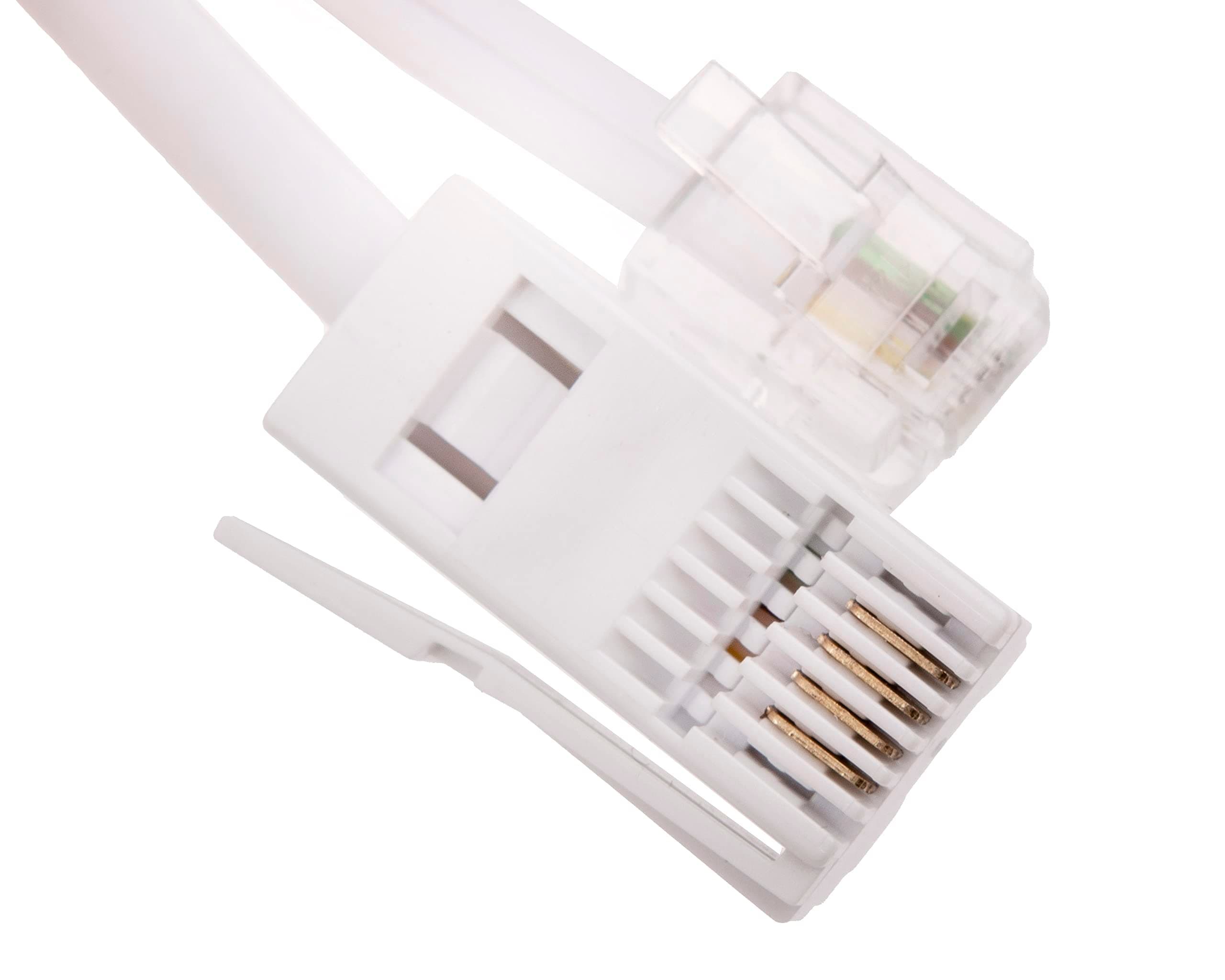 CDL Micro 5 m 56k Fax/Data Modem to BT Plug Crossover Cable Lead Wire