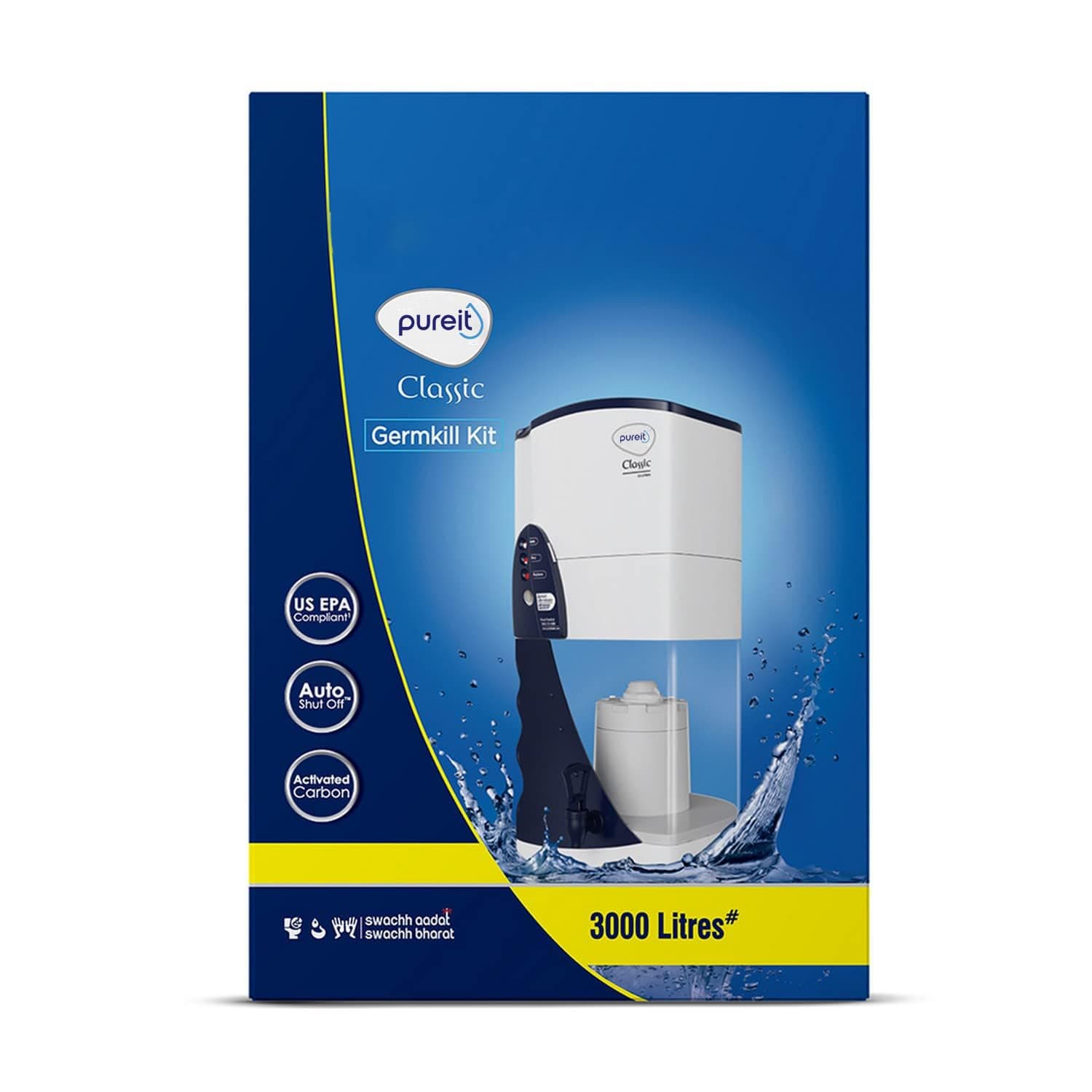 HUL Pureit Germkill Kit for Classic 23 L Water Purifier - 3000 L
