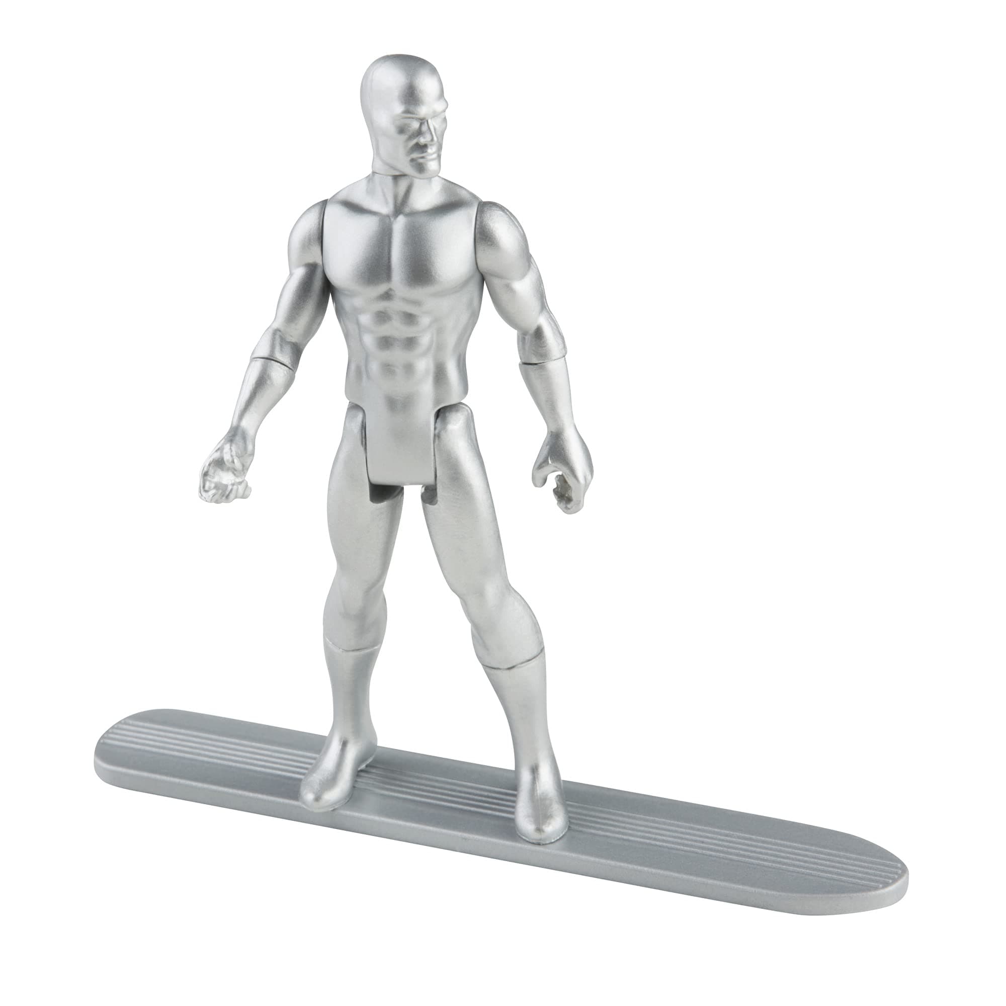 Marvel Hasbro Legends Series 3.75-inch Retro 375 Collection Silver Surfer Action Figure Toy