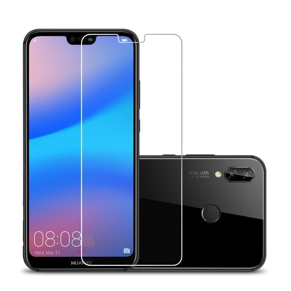 SHOPWAY Gorilla Tempered Glass Screen Protector for Huawei P20 Lite (Clear)