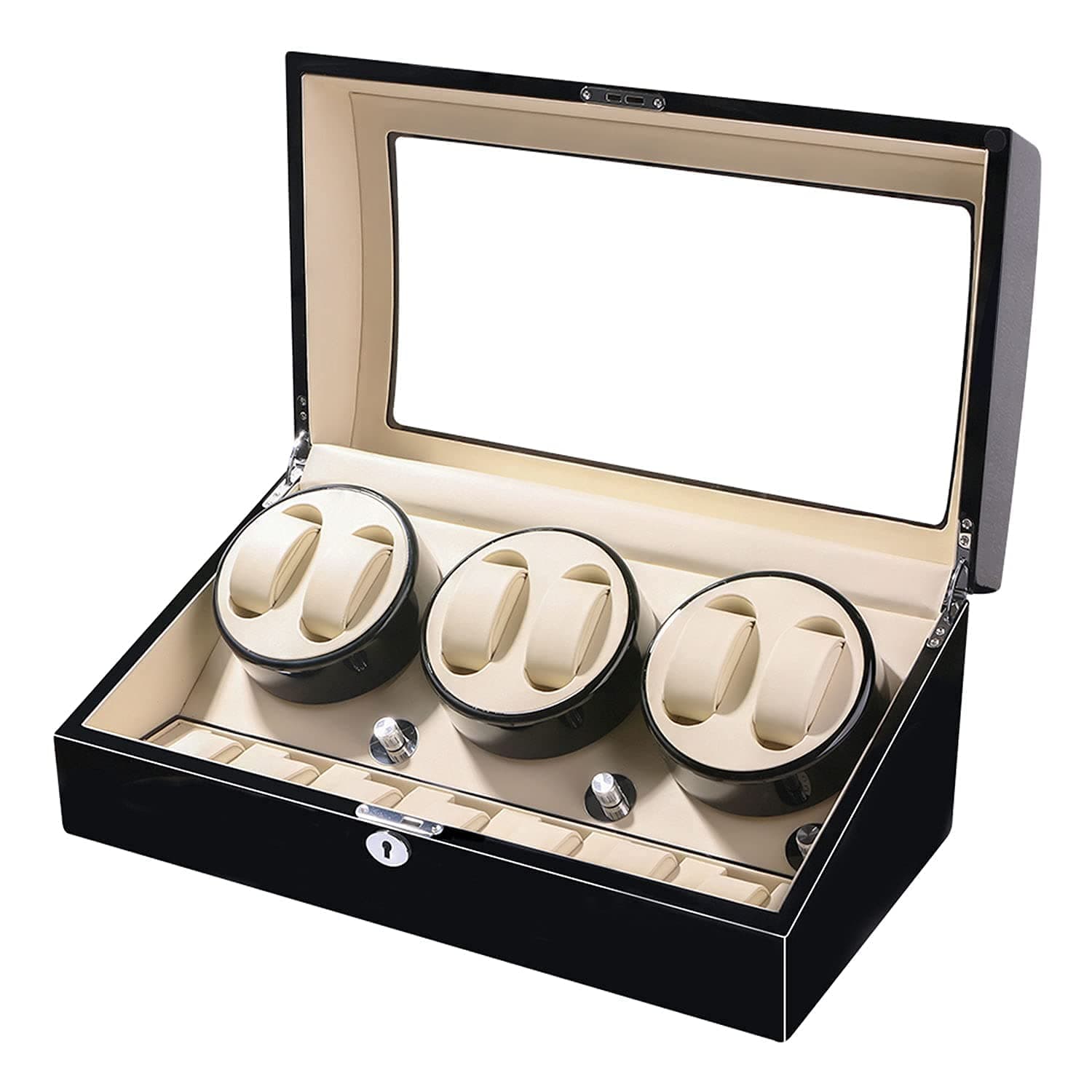 Sepano Automatic Watch Winder,Extremely Silent Mabuchi Motor,with Soft Flexible Watch Pillow