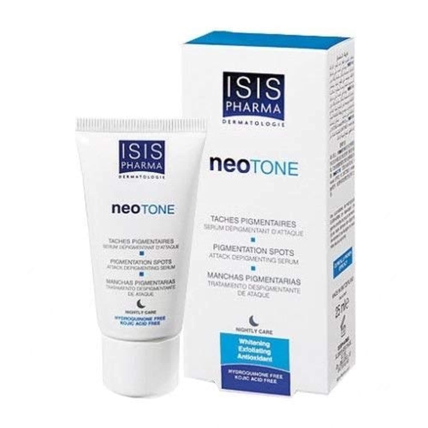ISIS PHARMA NEOTONE DEPIGMENTING SERUM ANTI PIGMENTATION ANTI DARK SPOT 25ML SHIP WORLDWIDE BY CIRCLE SHOP