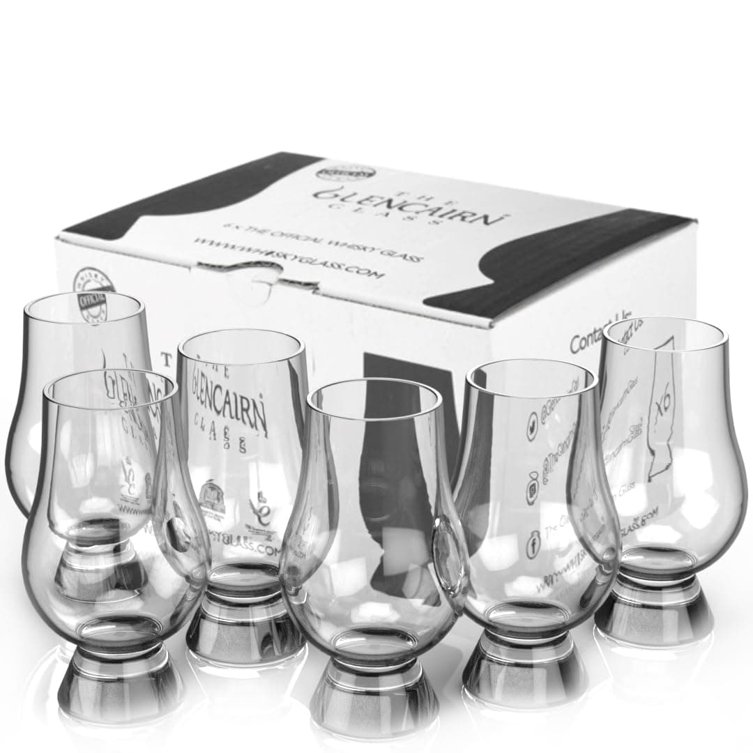 GLENCAIRN Whiskey Glass, Set of 6 in Trade Pack