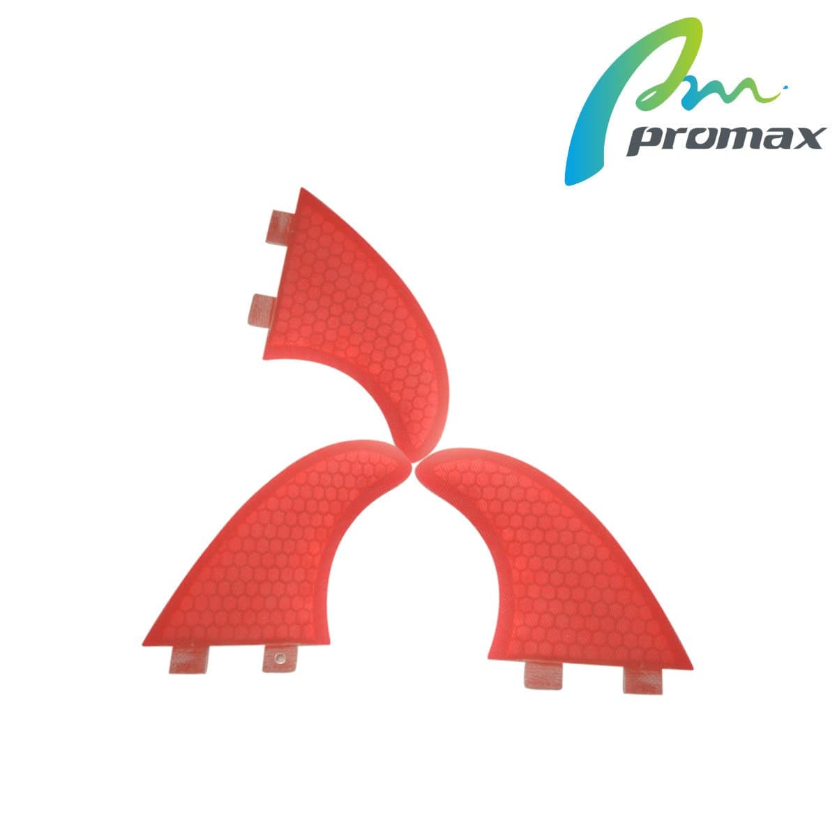 Prosurf Fins for FCS System - Red Surf Carbon Fiber FCS Fin System Surfboard Fins - Surfboard Fins for Sale 3pcs Set Shortboard Longboard