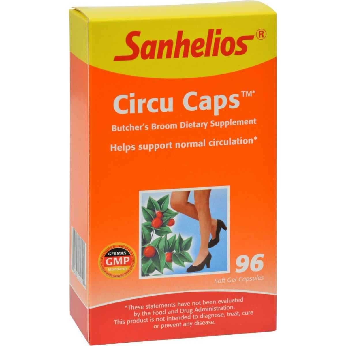 Sanhelios, Circu Caps, 96 Soft Gel Capsules