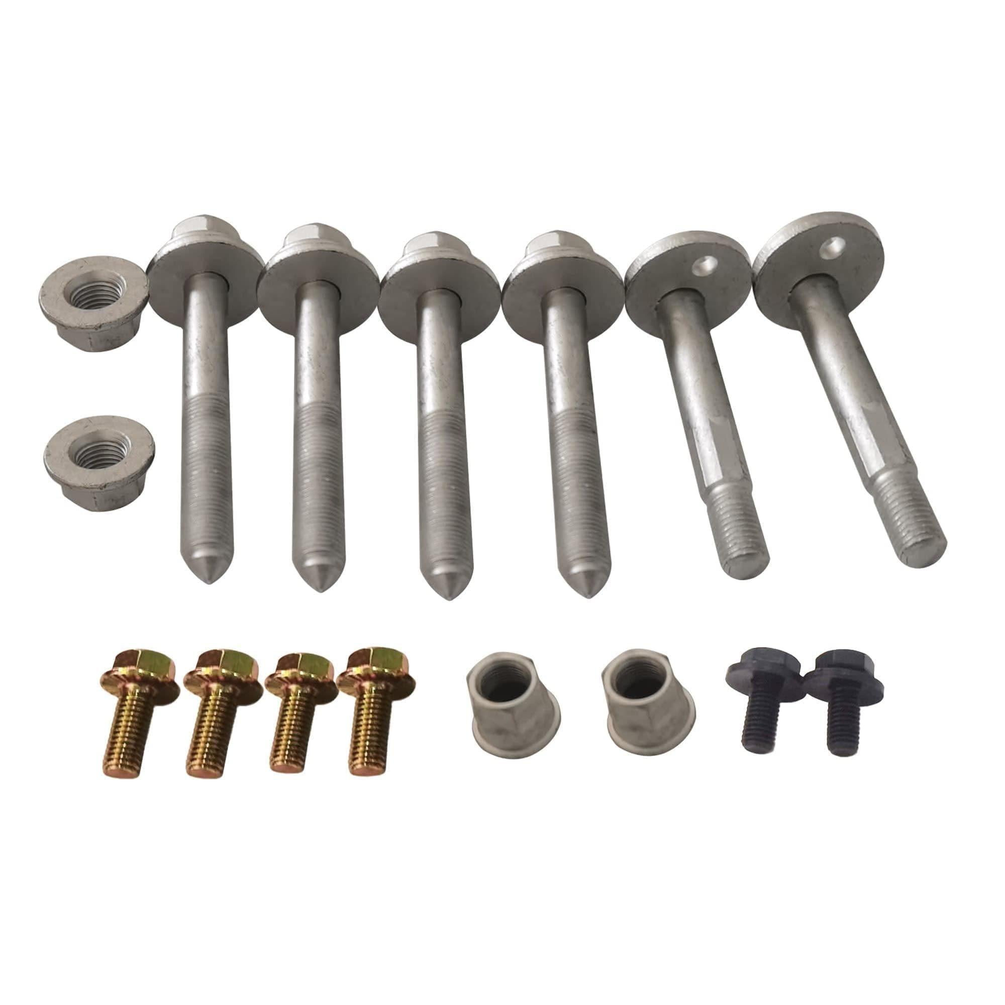 AngyMeck Rear Crossmember Subframe Bolt Kit For 2007-2017 Jeep Compass Patriot Dodge Caliber 68211932AB