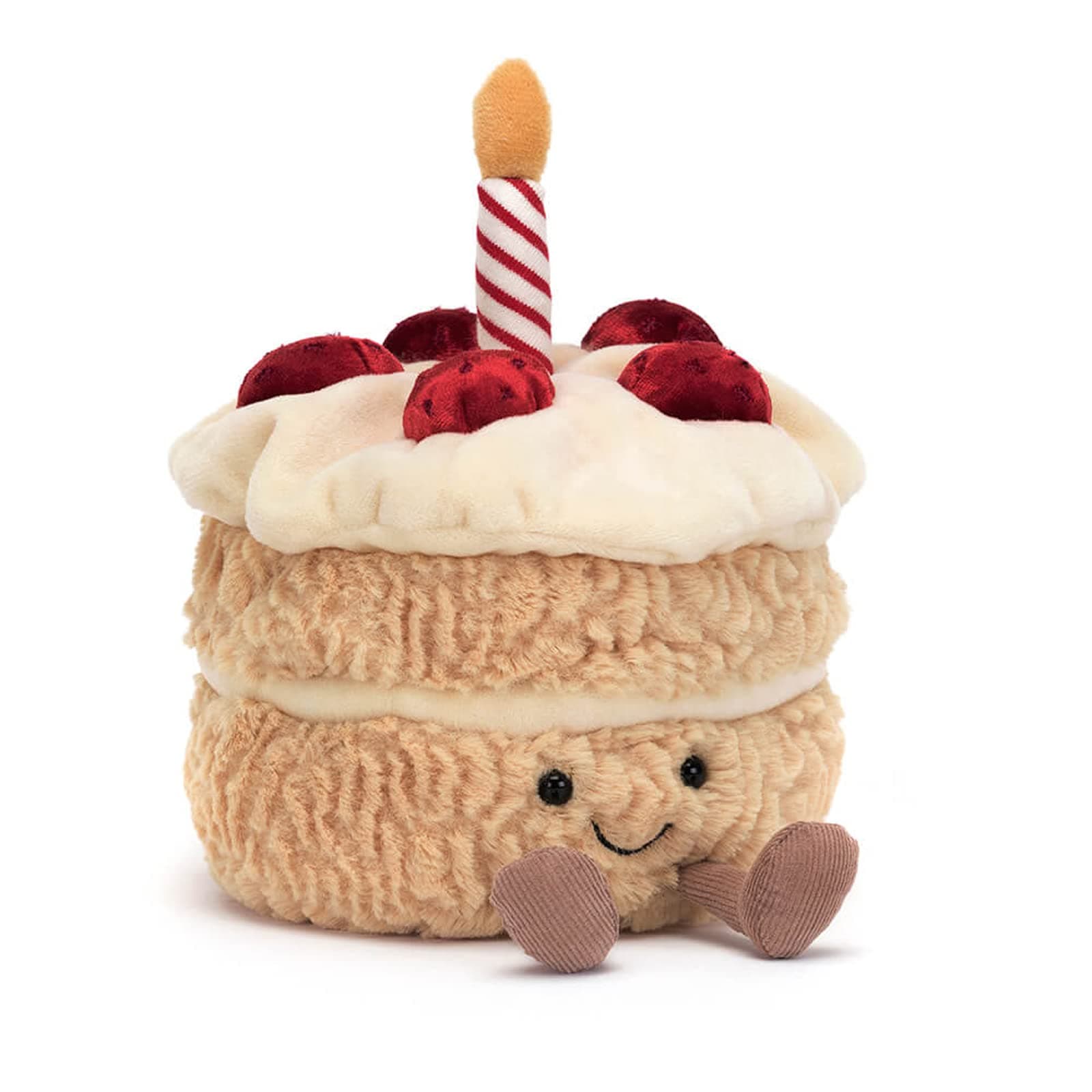 Jellycat Amuseable Birthday Cake Plush Toy 6" Dessert Plush Birthday Gift