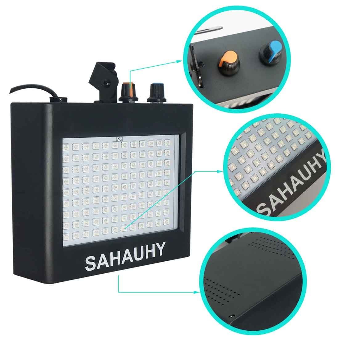 Strobe Lights,SAHAUHY 25W 108 LEDs Super Bright Mixed Flash Stage Lighting (108-10)