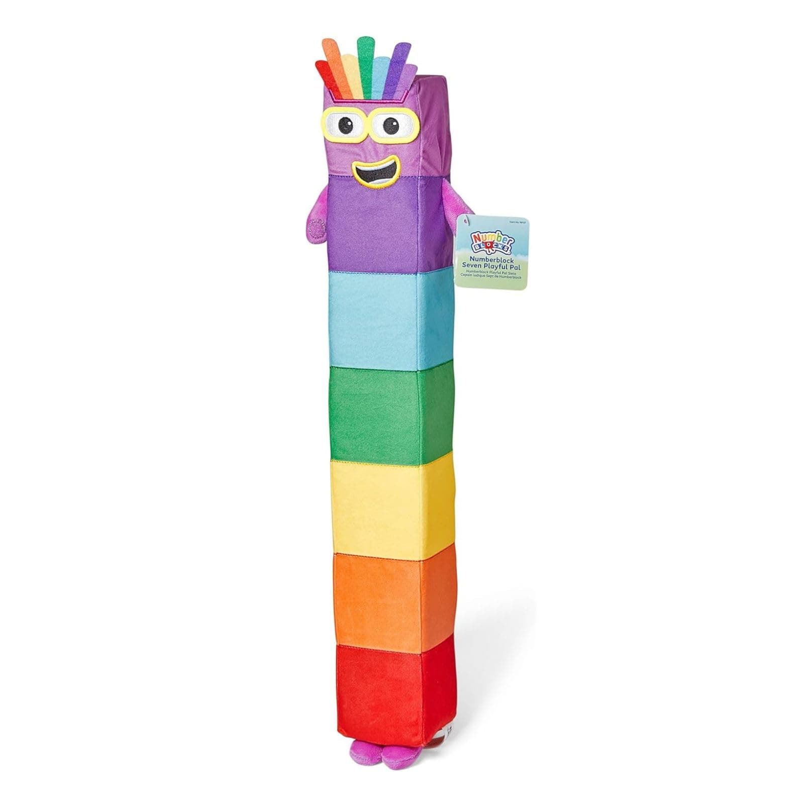 Numberblocks Numberblocks Character Plush Seven 96937 Genuine Product