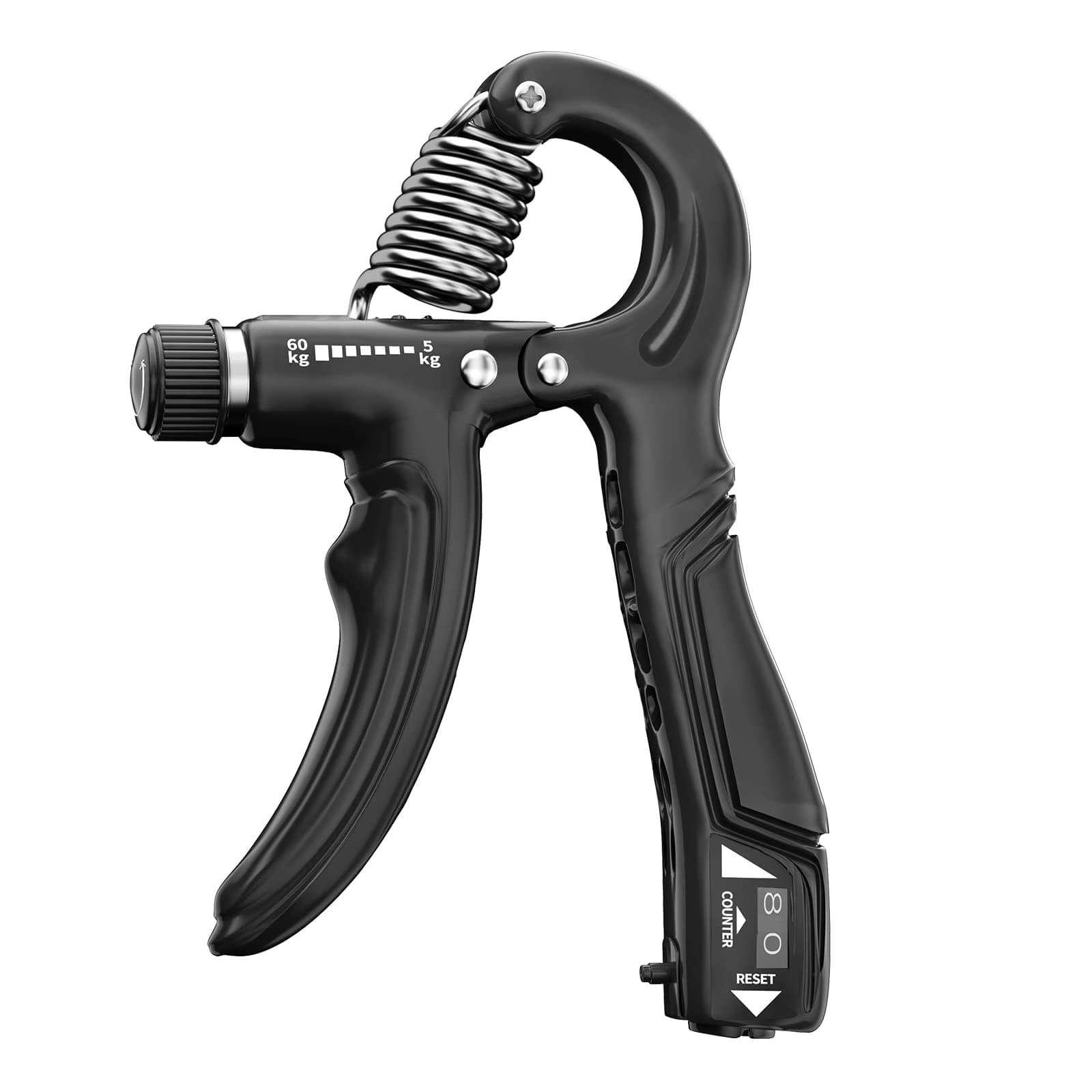 Hand Grip Strengthener with Adjustable Resistance, Wrist Strengthener, Forearm Gripper, Hand Workout Squeezer, Grip strength Trainer, Hand Grip Exerciser for Men and Women