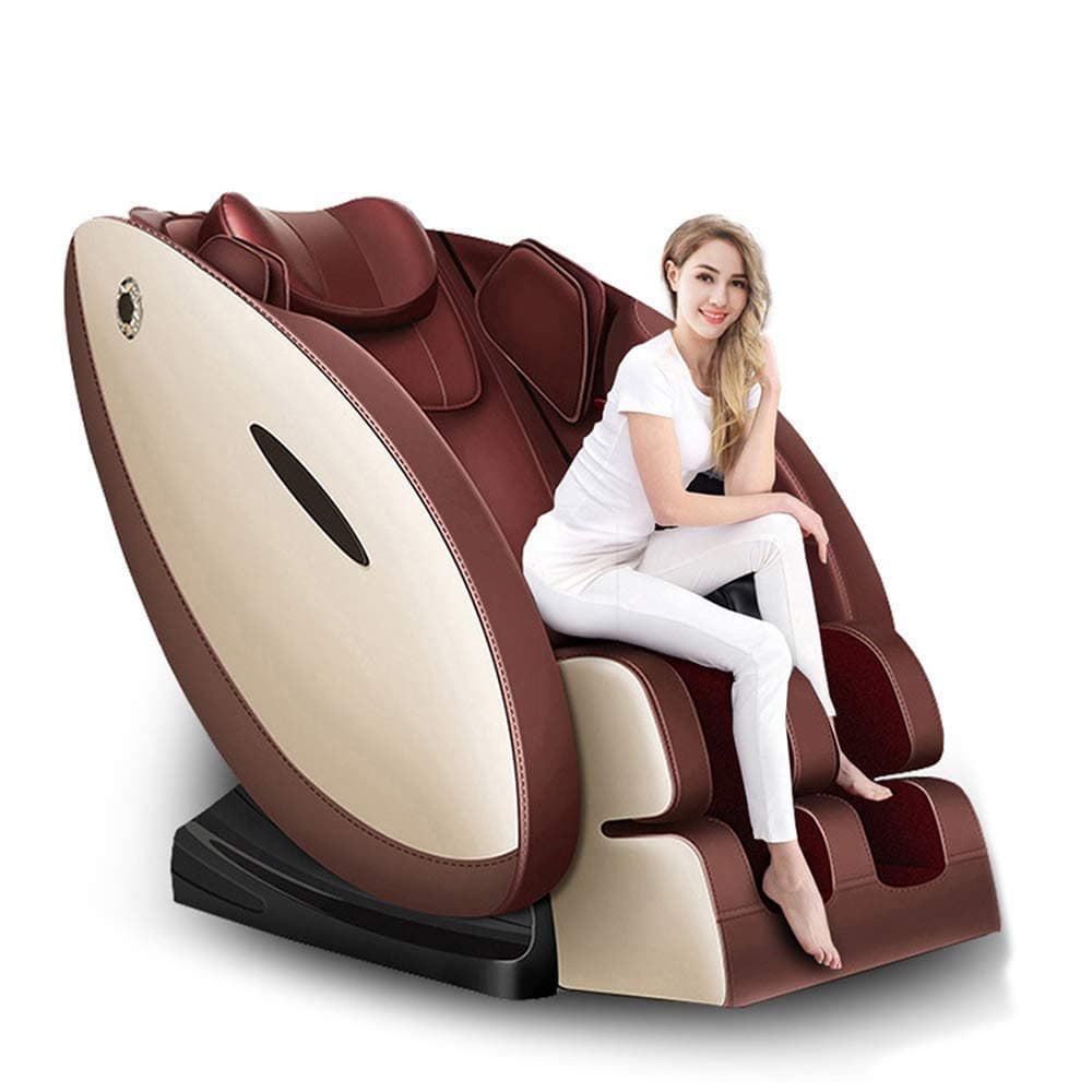 LICIDI Full Body Shiatsu Massage, Leisure Chair Spa Intelligent Automatic Massage Chair, Scroll Bearing Massage Can Reduce Body Pain Treatment
