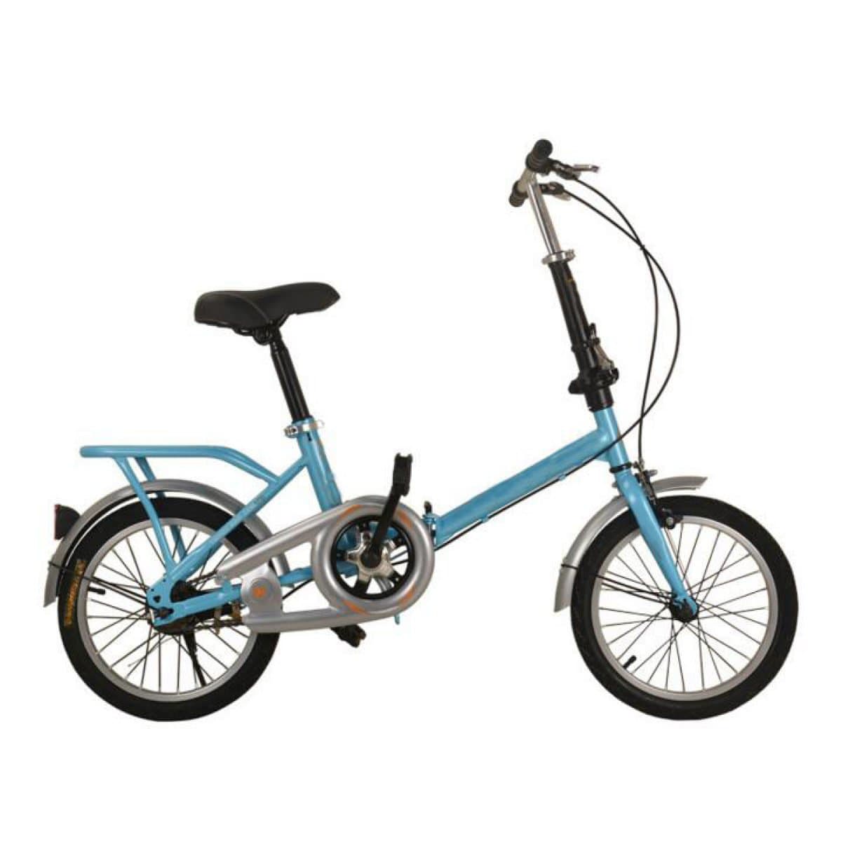 GHGJU Bicycle Child Folding Bike 20 Inch 16 Inch 12 Inch Adult Student Bicycle High-end Folding Bicycle Outdoor Cycling,Blue-20in