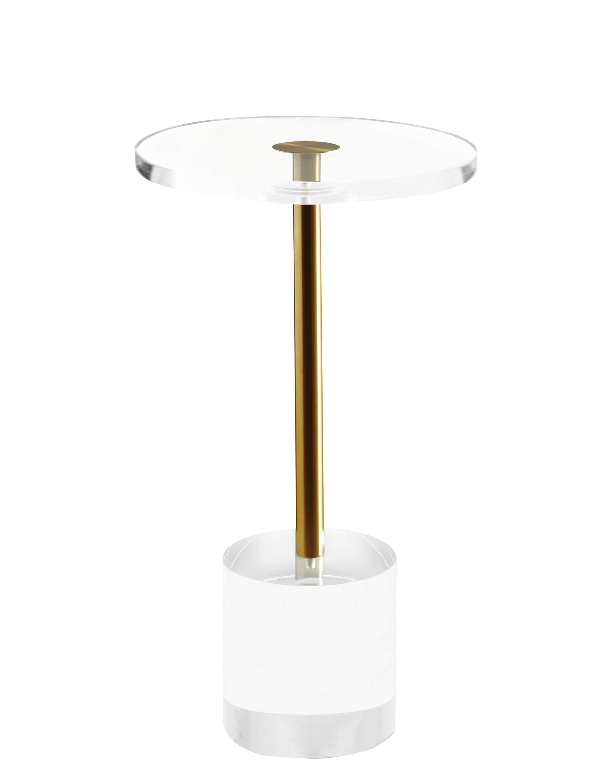 Artmaze Clear Acrylic Small End Table