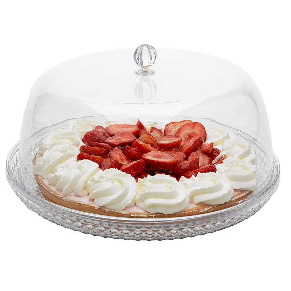 EMA 179640660 Pastry Platter Clear Glass