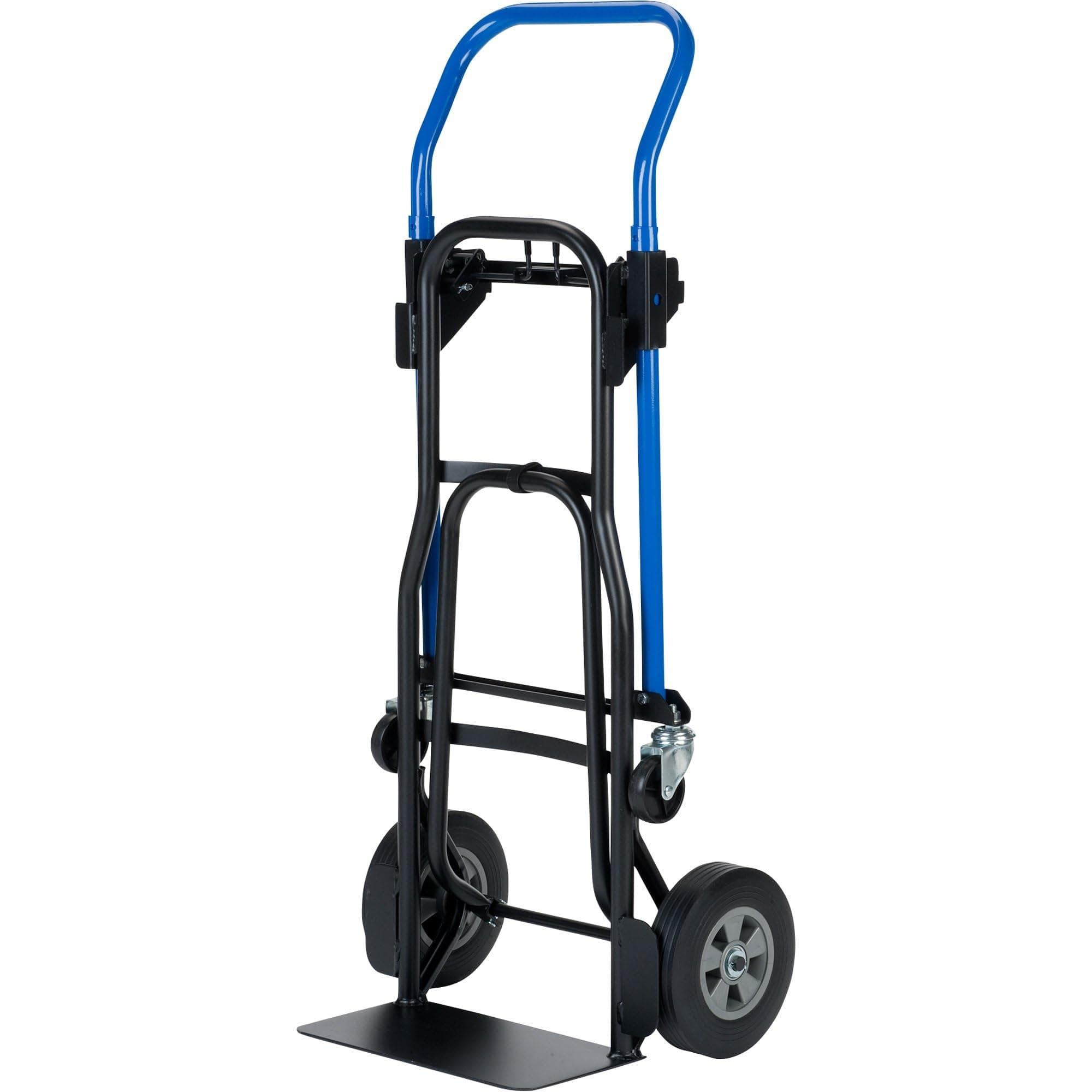 Trucks 3 in 1 Quick Change Steel Convertible Hand Truck with Nose Extension, 500 lbs. Capacity (JDCJ8523EN)
