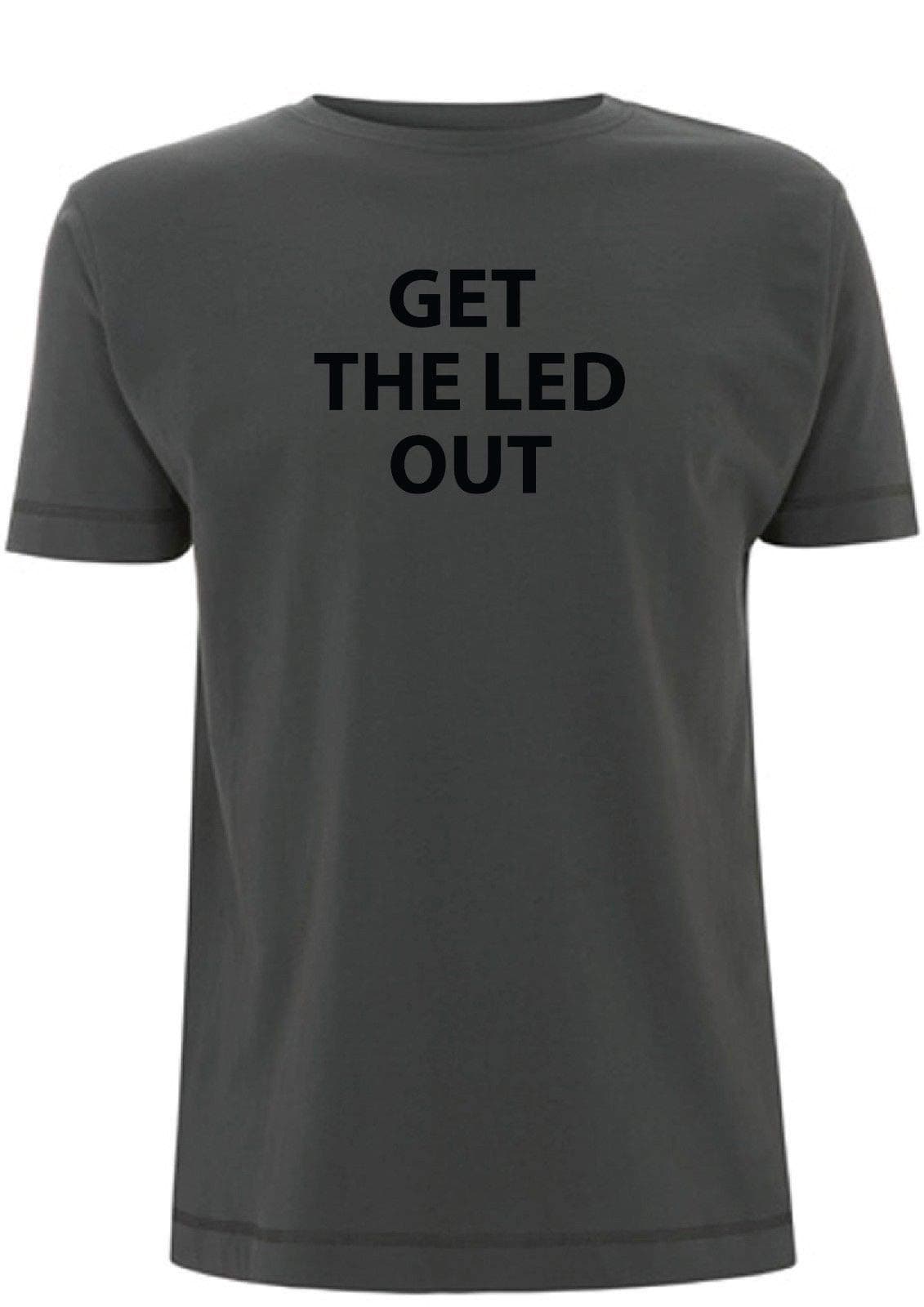 Led Zeppelin Get The Led Out Men's T-Shirt Ride Norman Reedus Band Rock Music