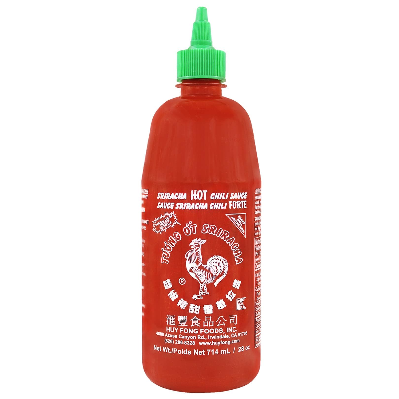Tuong Ot Sriracha Hot Chili Sauce 28oz