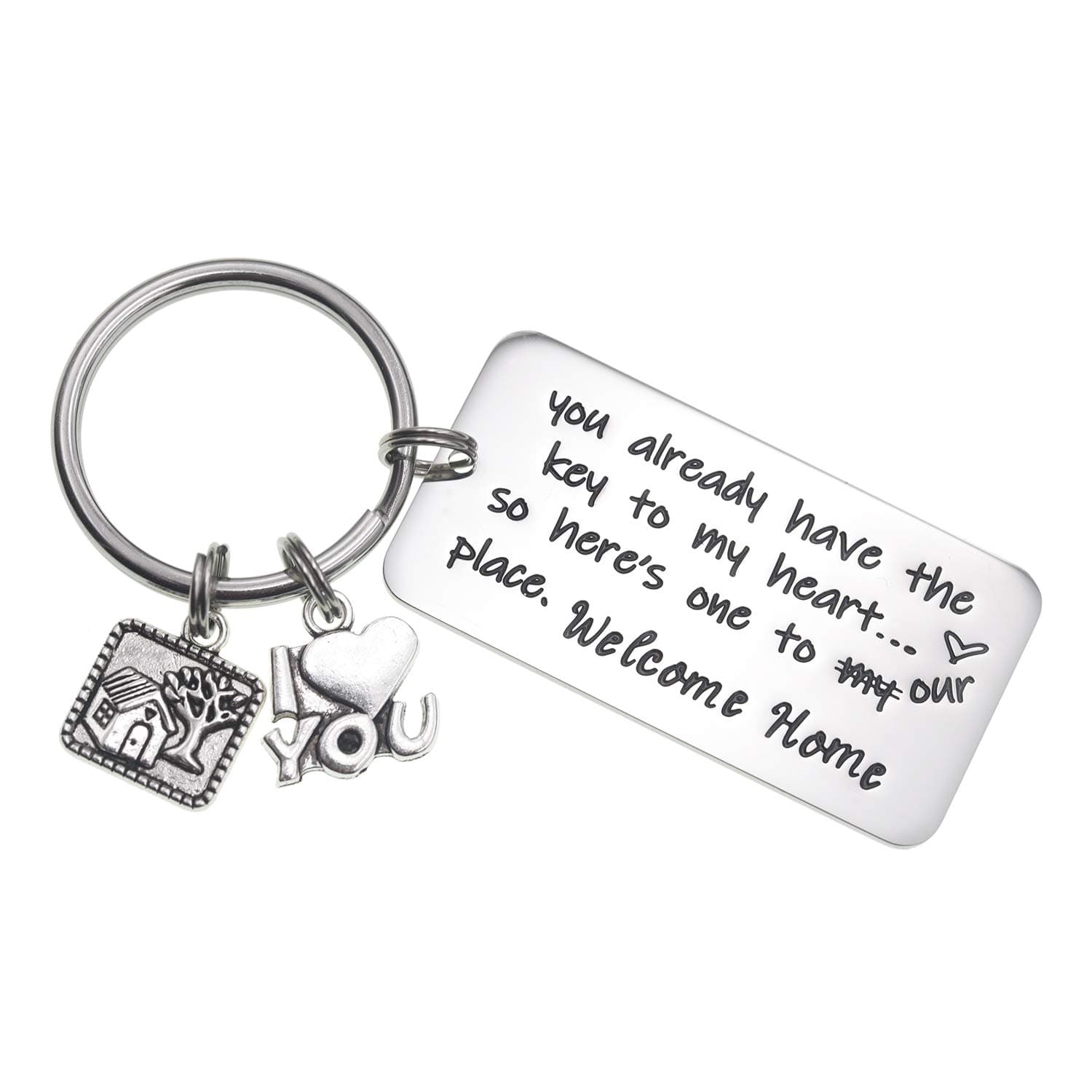 2023 Housewarming Gifts New Home Keychain New Homeowners Gift House Keychains