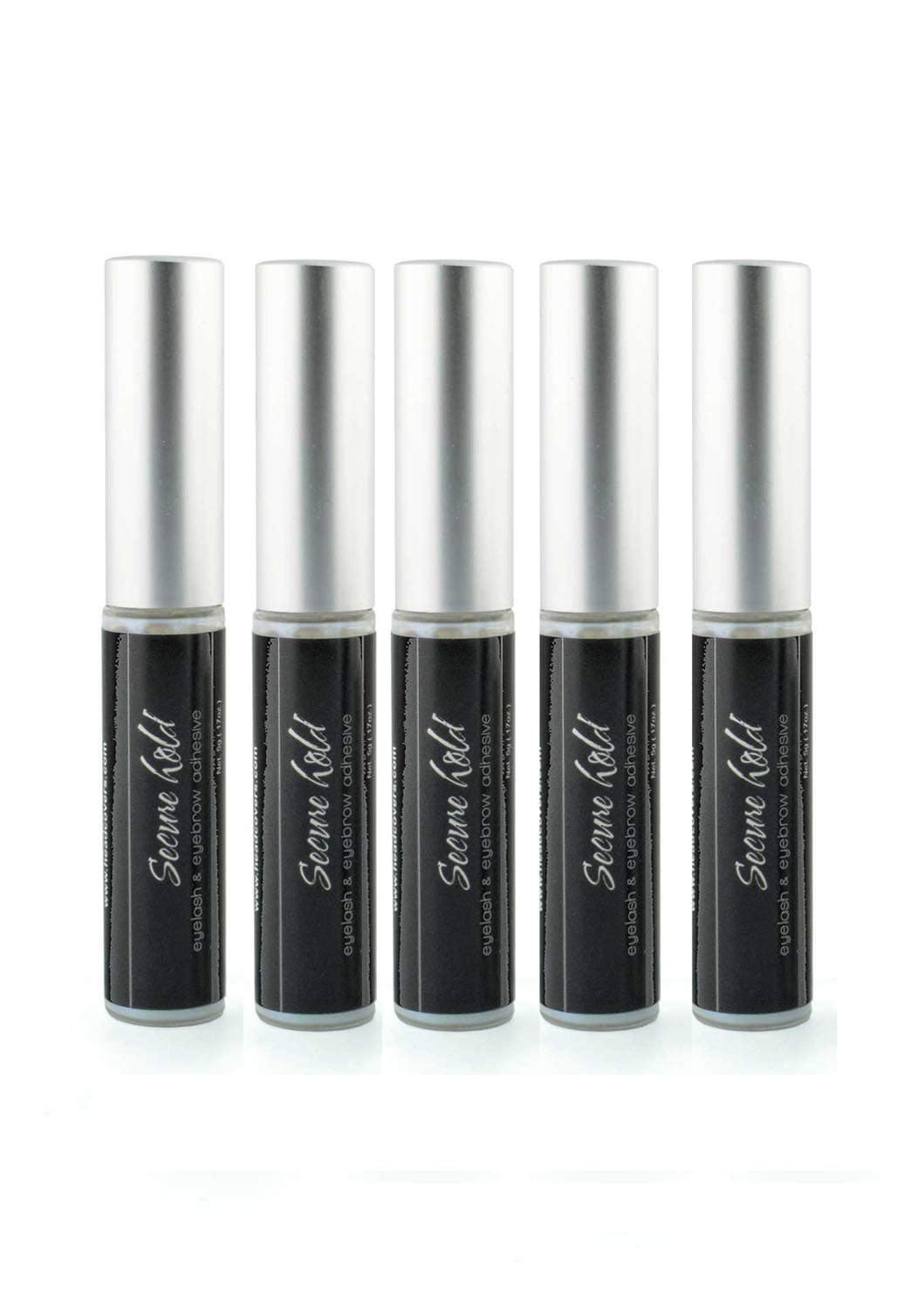 Cardani LATEX FREE Secure Hold Glue False Eyelash Eyebrow Adhesive. (5 Pack)