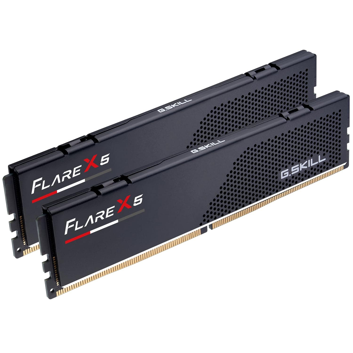 Flare X5 Series DDR5 RAM (AMD Expo) 32GB (2x16GB) 6000MT/s CL32-38-38-96 1.35V Desktop Computer Memory U-DIMM - Matte Black (F5-6000J3238F16GX2-FX5)