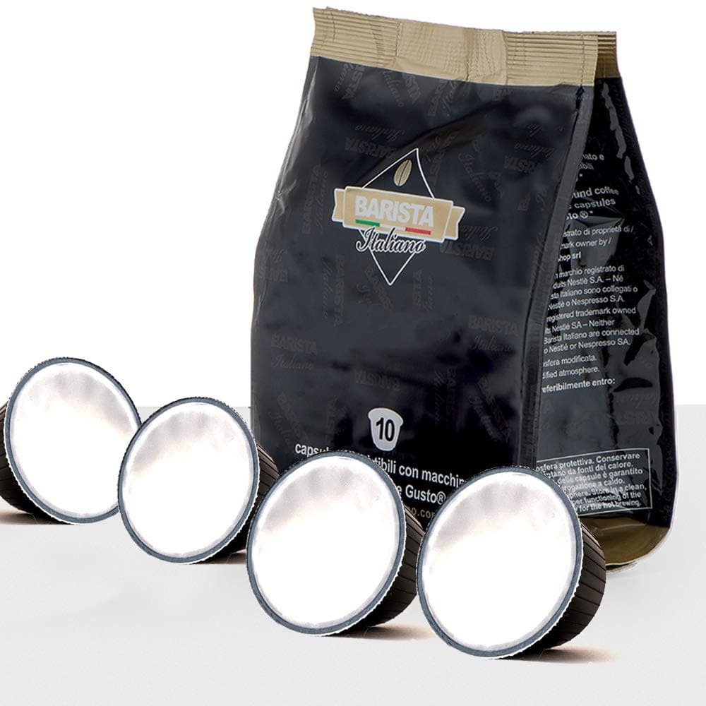 Barista Italiano - 50 Pods Compatible with Dolce Gusto®* machines (MILK LATTE, 50 Capsules, 50 Servings)