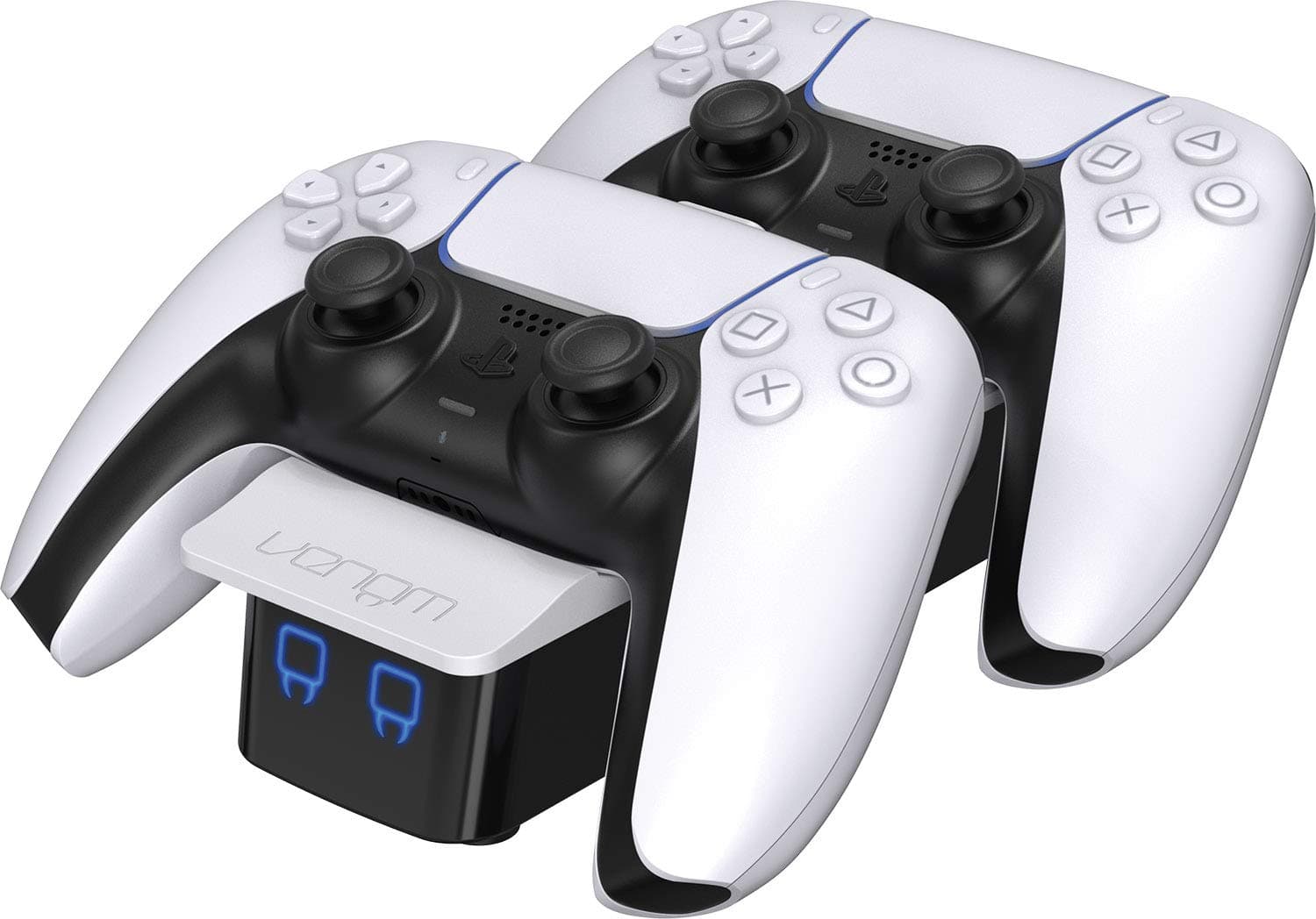 Venom VS5001 Pack of 100 PS5 Controller Twin Docking Station - White, USB