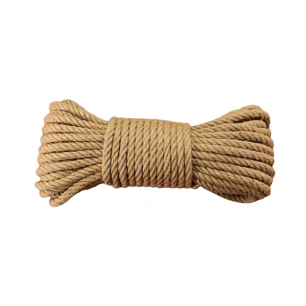 Natural Jute Twine Durable Industrial Packing Materials Heavy Duty Natural Brown Twine Jute Rope/String 328ft/100m for Arts, Crafts & Gardening Applications