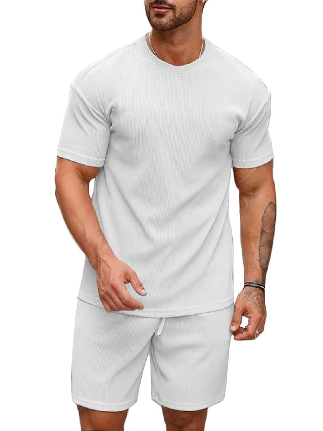 Mens Pyjama Set || Mens T-Shirt & Shorts Set || Mens Nightwear || Mens Evening Costume