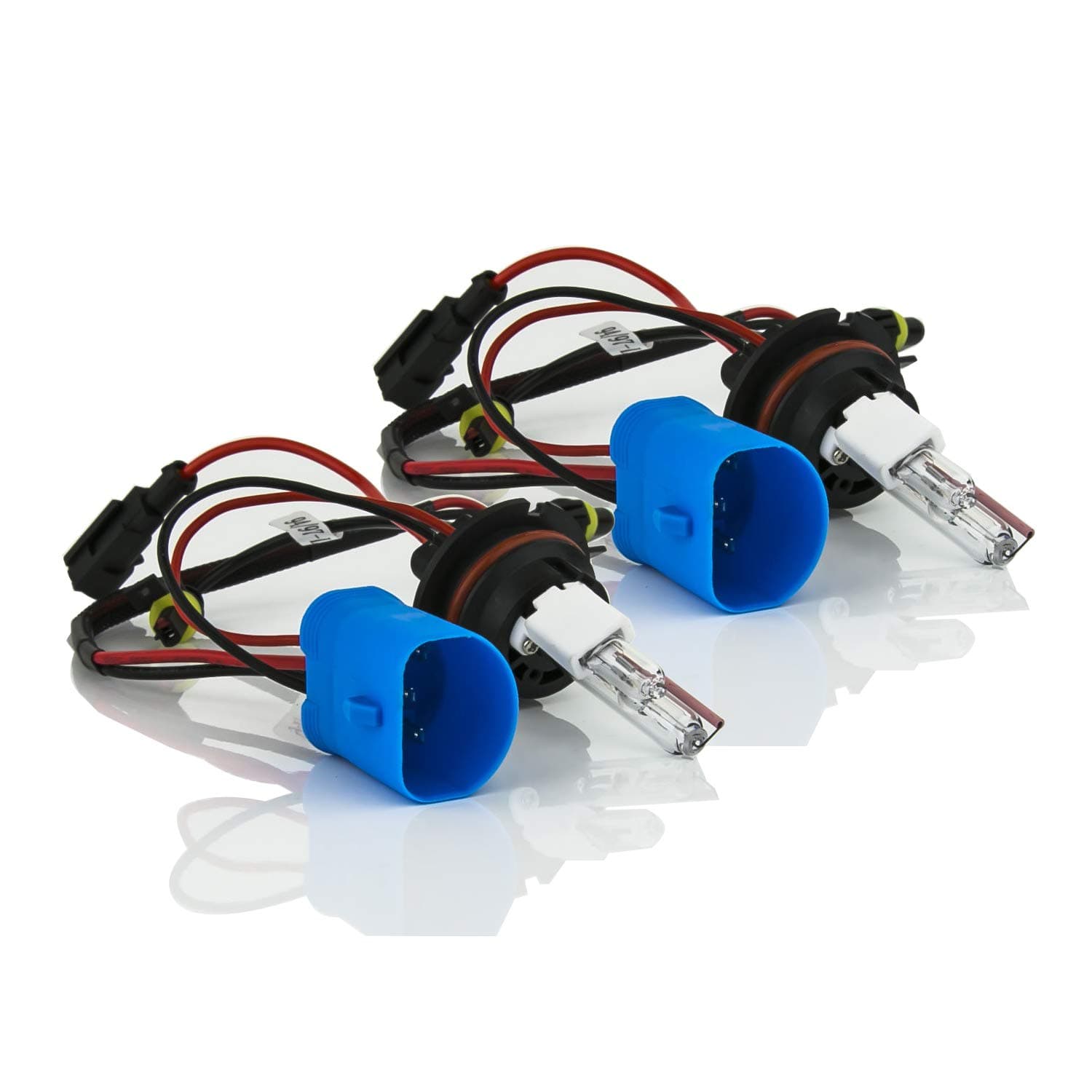 Xentec9007/9004/HB5 Hi/Lo 10000K HID Xenon Bulb x 1 pair w/Hi-beam Halogen (Brillant Blue)