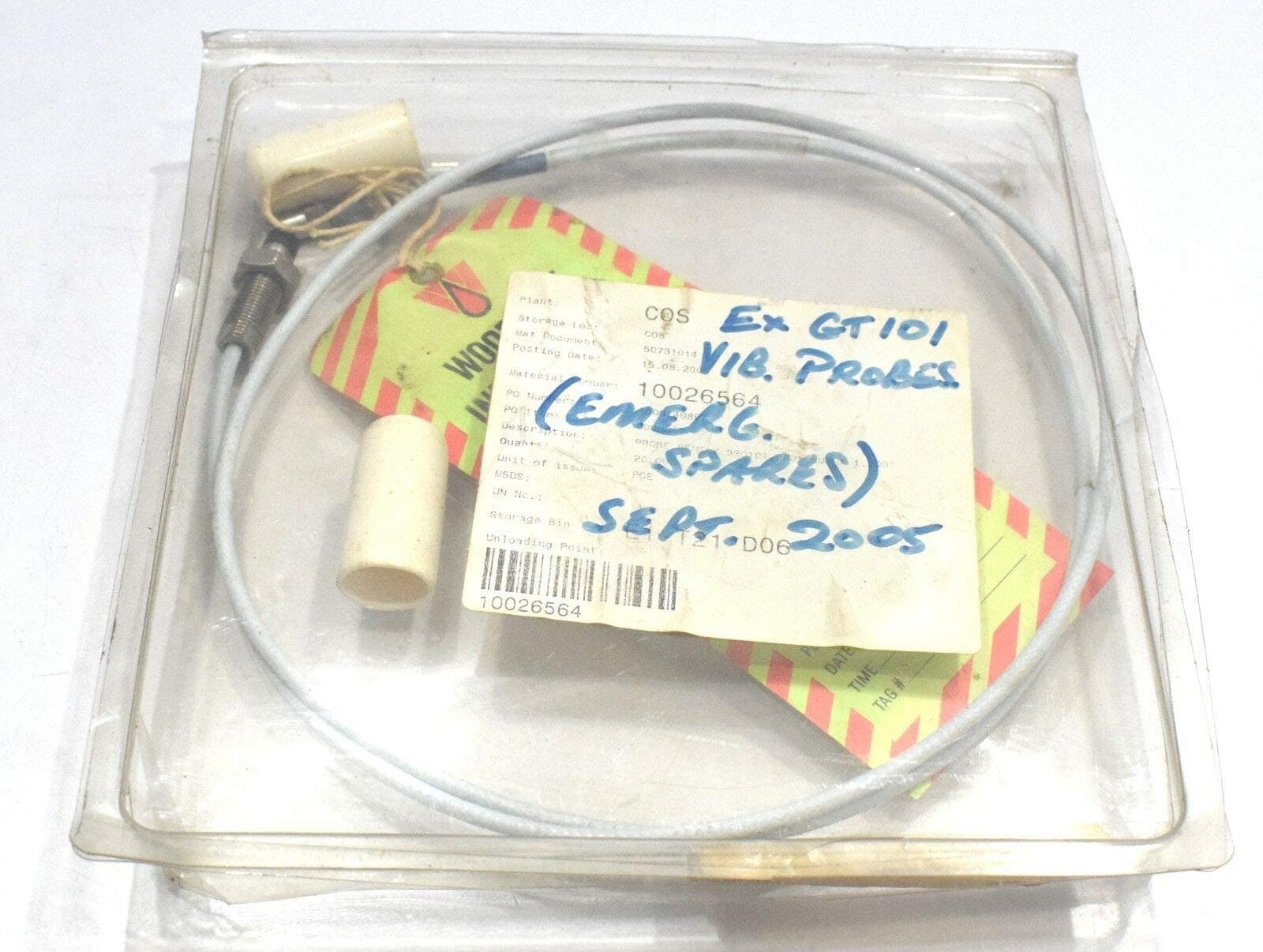 Bently Nevada 330101-00-12-10-02-00 3300 XL 8mm Proximity Probe Wire (IMI- 1125040672389)