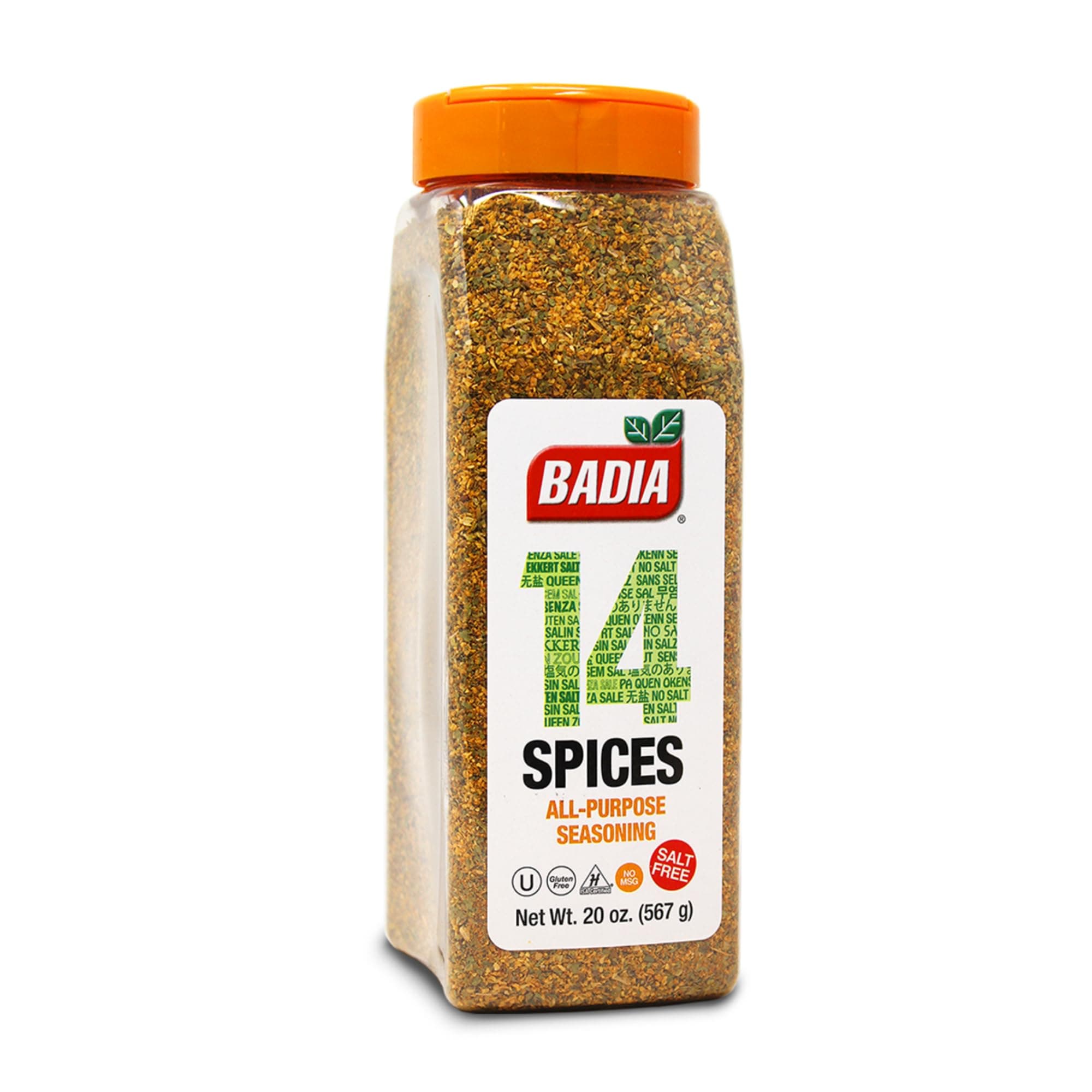14 Spices Seasoning ZERO SALT Sodium and Gluten Free 20 oz- 567 gm