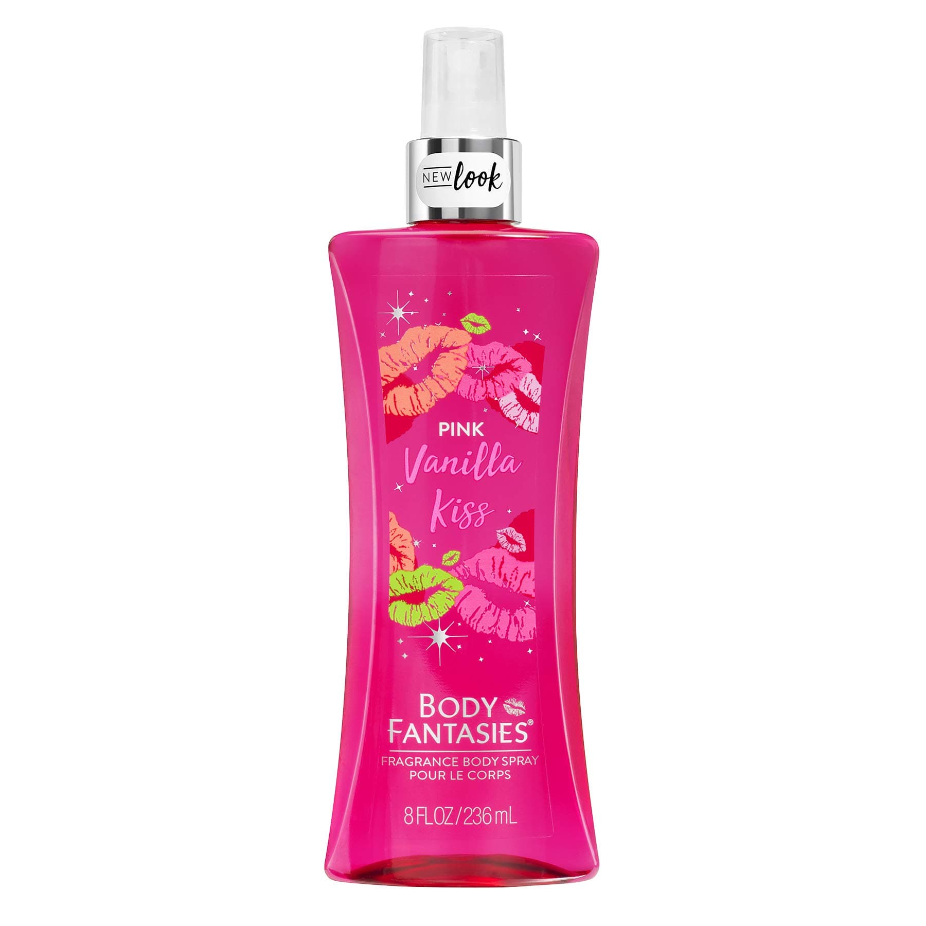 SIGNATURE Fragrance Body Spray, Pink Vanilla Kiss Fantasy, 8 Fluid Ounce
