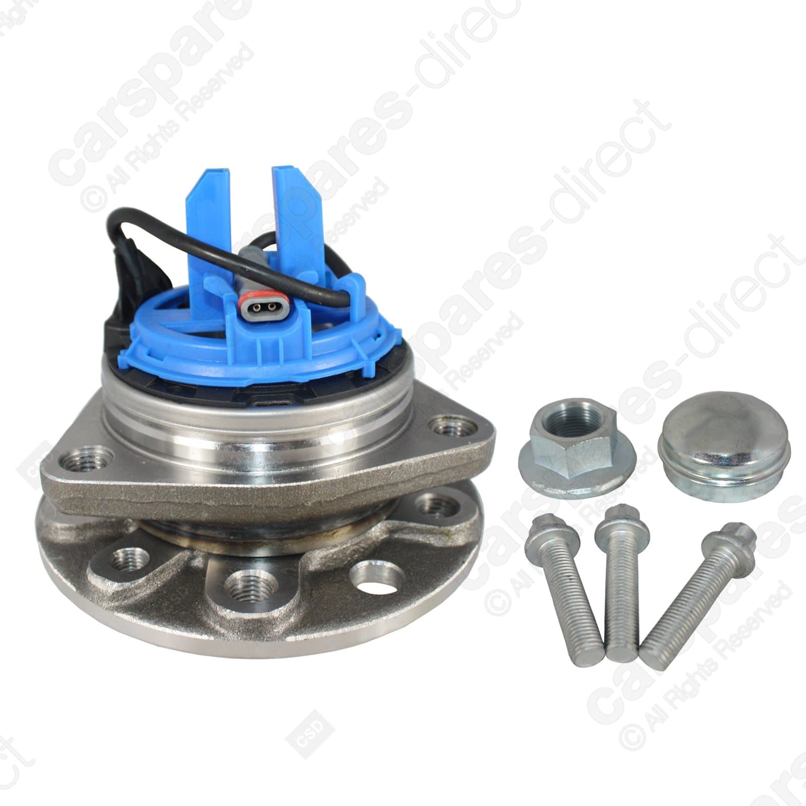 FRONT WHEEL BEARING KIT+ABS 5 STUD FITS A ASTRA H 04>ONWARDS *NEW*