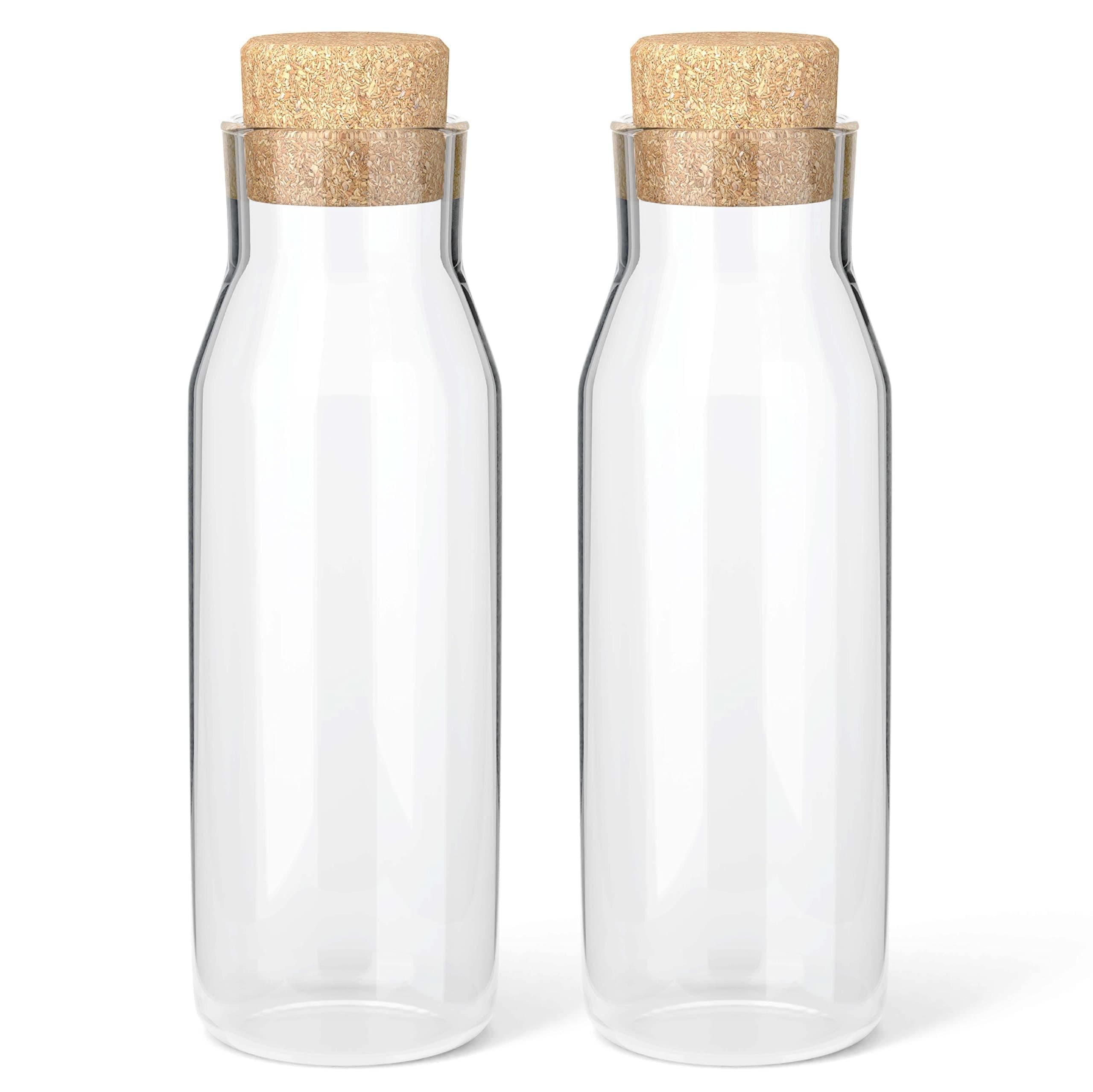 HEFTMAN Glass Carafe Bottles