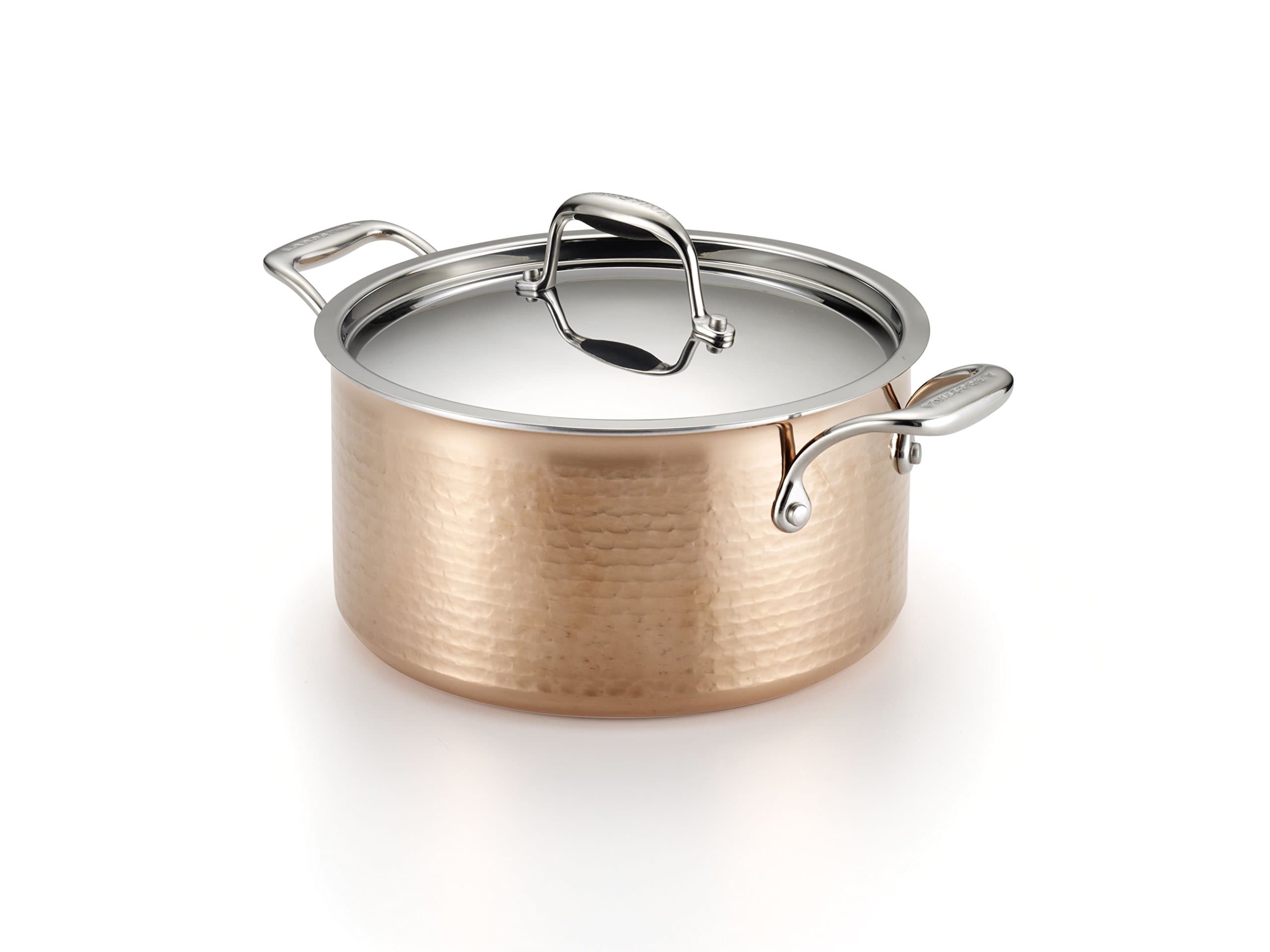 Martellata Copper 5-Quart Covered Stewpot