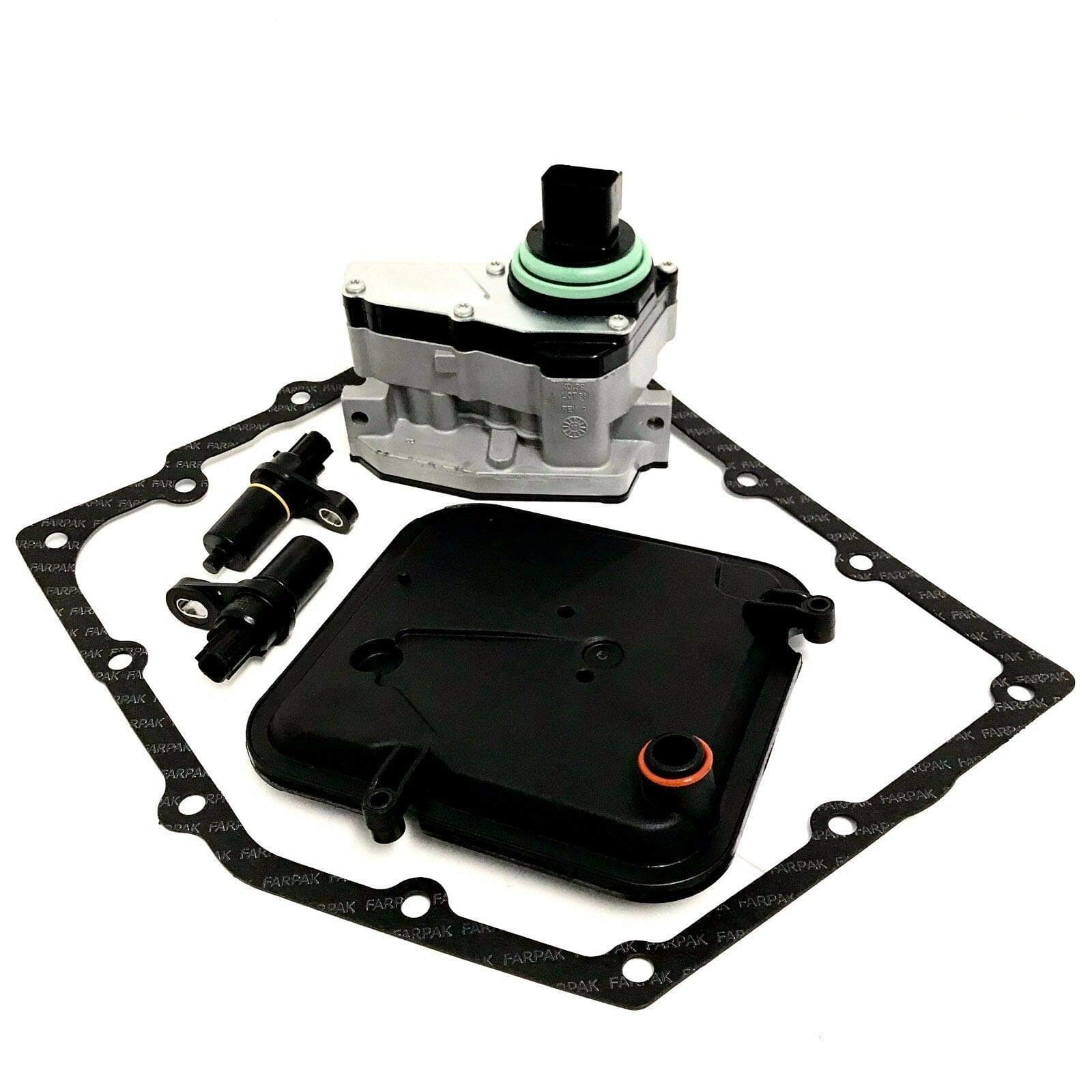 42RLE Solenoid Block Pack Service Kit Transmission Solenoid Block Speed Sensors Filter Kit for Dodge Wrangler 04800171AA