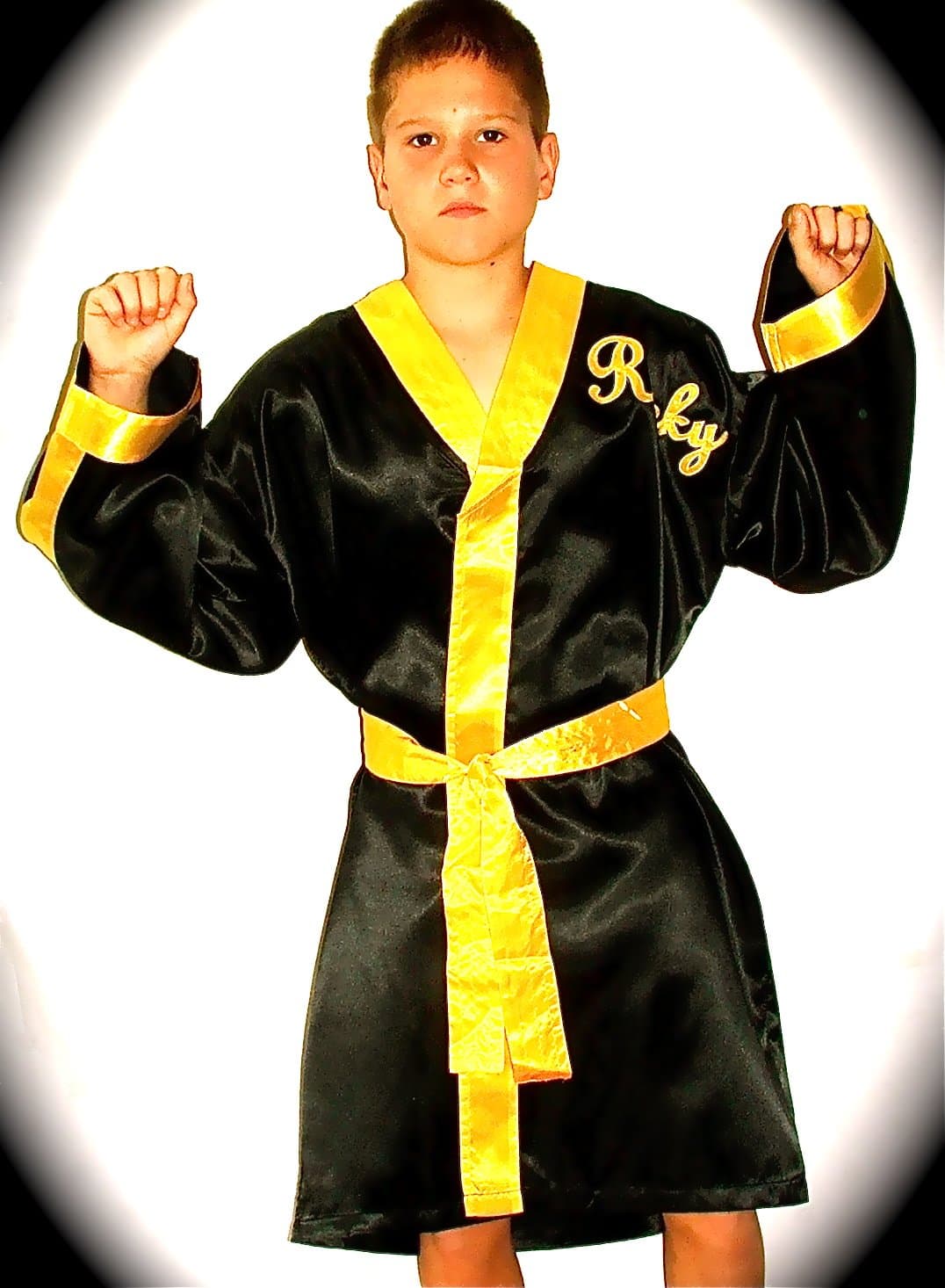 Rocky boxing robe-childrens size 8-12 years