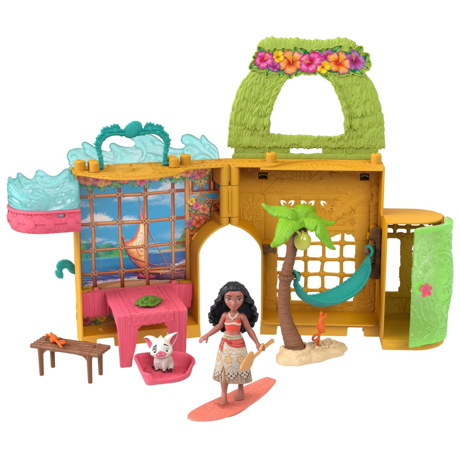Disney Princess Small Doll - Storytime Stackers Playset - Moana