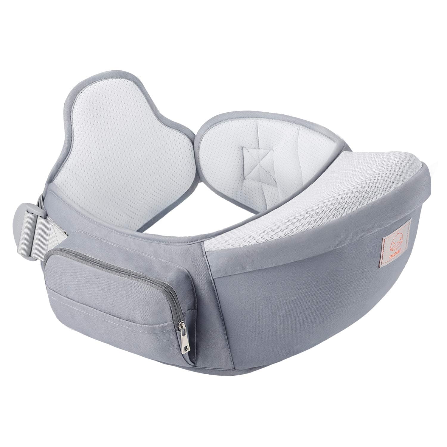 GAGAKU Baby Waist Stool Carrier with Adjustable Dual Waist Belts Soft Baby Hip seat Carrier