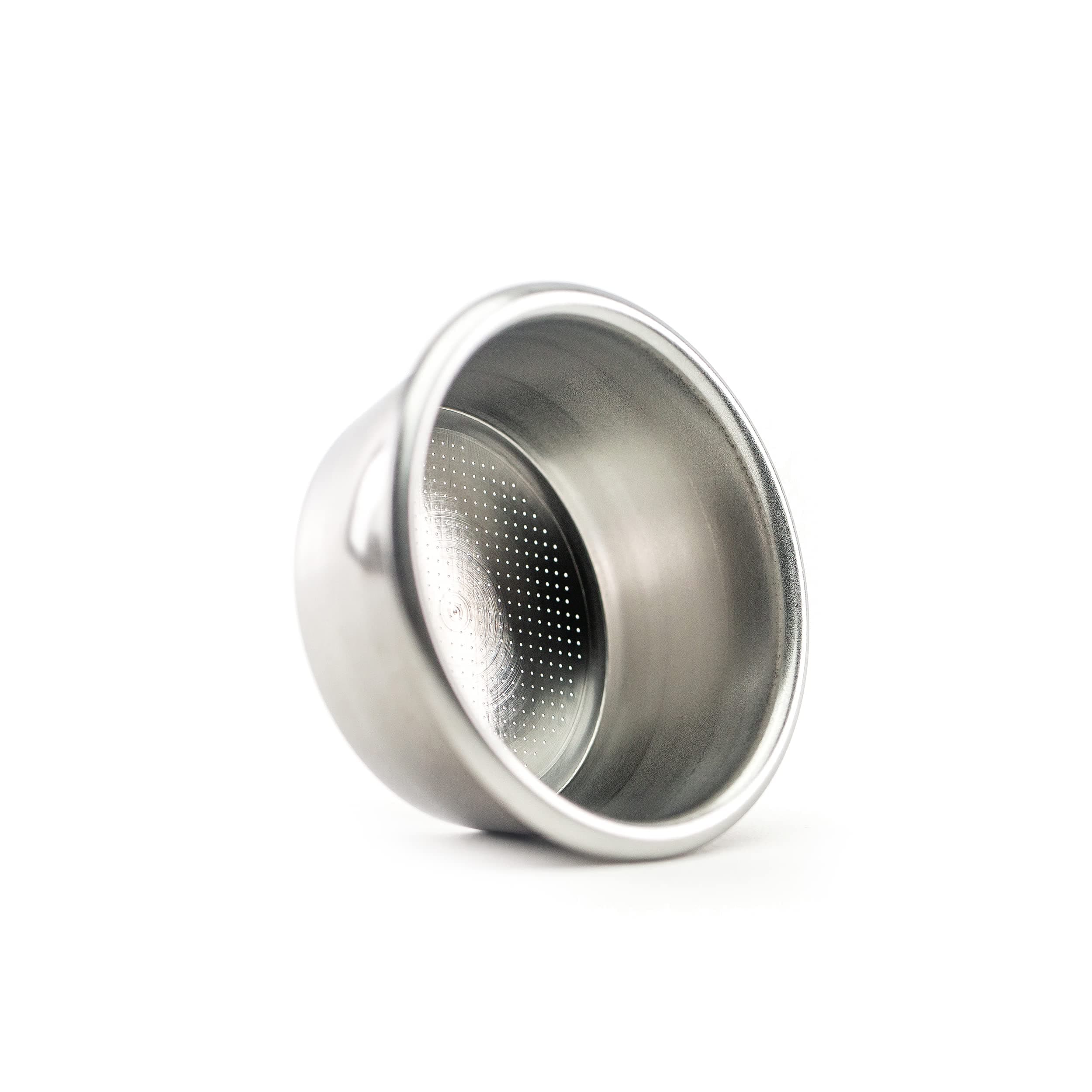 Crema Coffee Products 54mm Filter Basket | Double Shot Non-Pressurized Stainless Steel Basket | Compatible with Breville 54mm Portafilters | Precise Tapered Profile for Consistent Espresso Shots